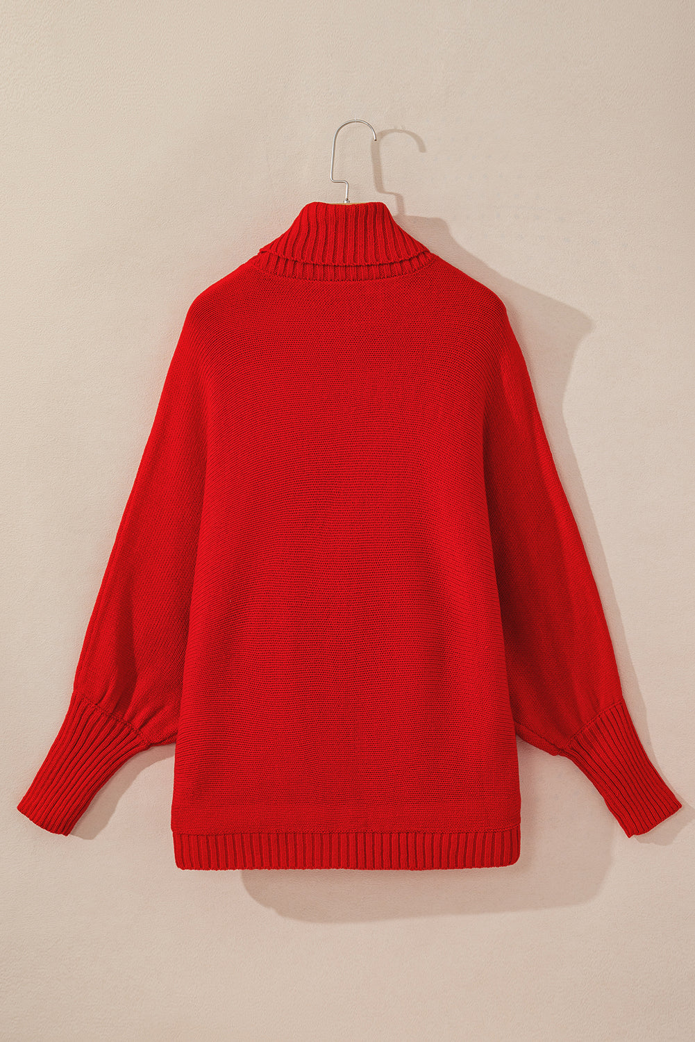 LOVE Embroidery High Neck Sweater - Eolante Clothing