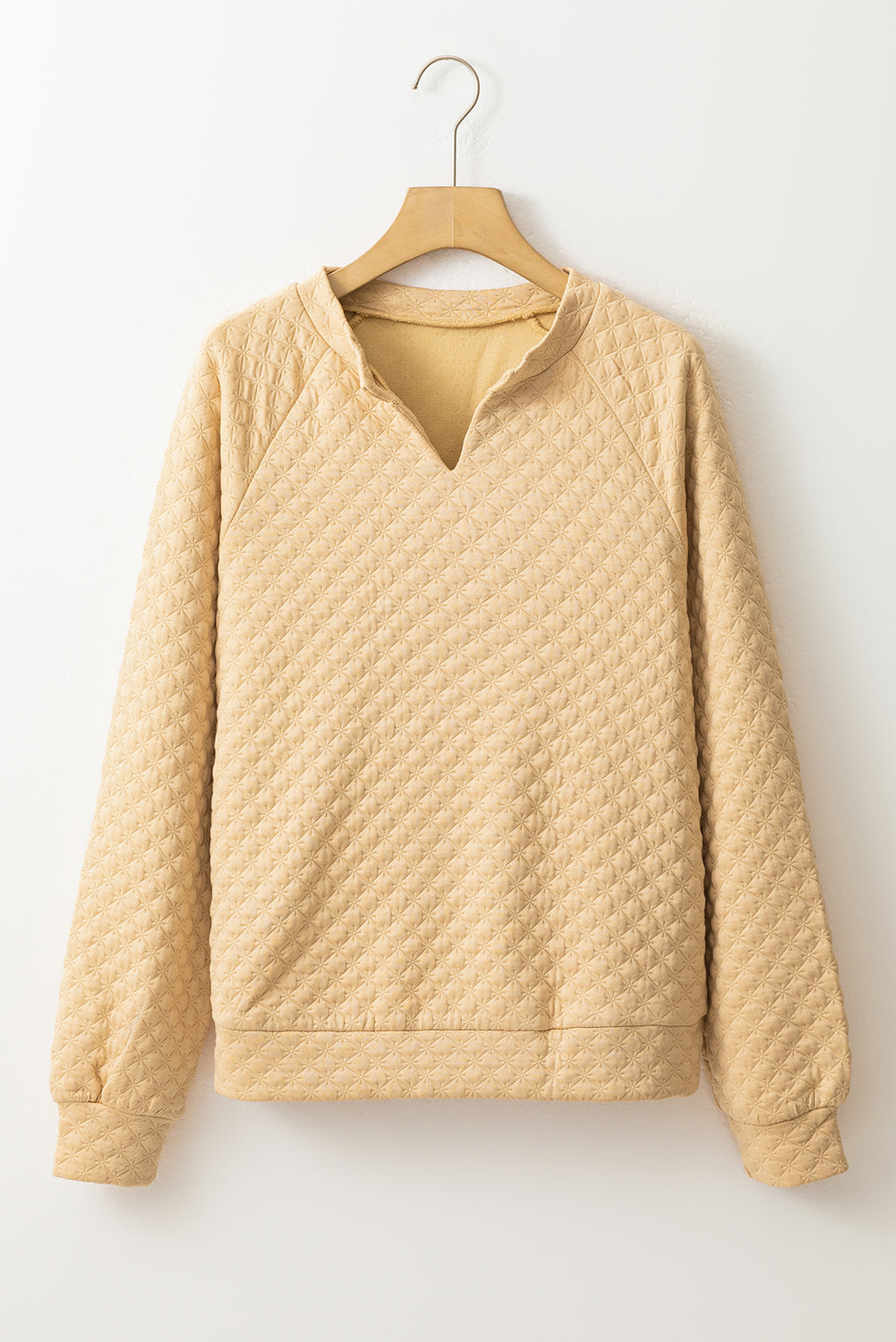 Quilted Long Sleeve Top - Eolante Clothing