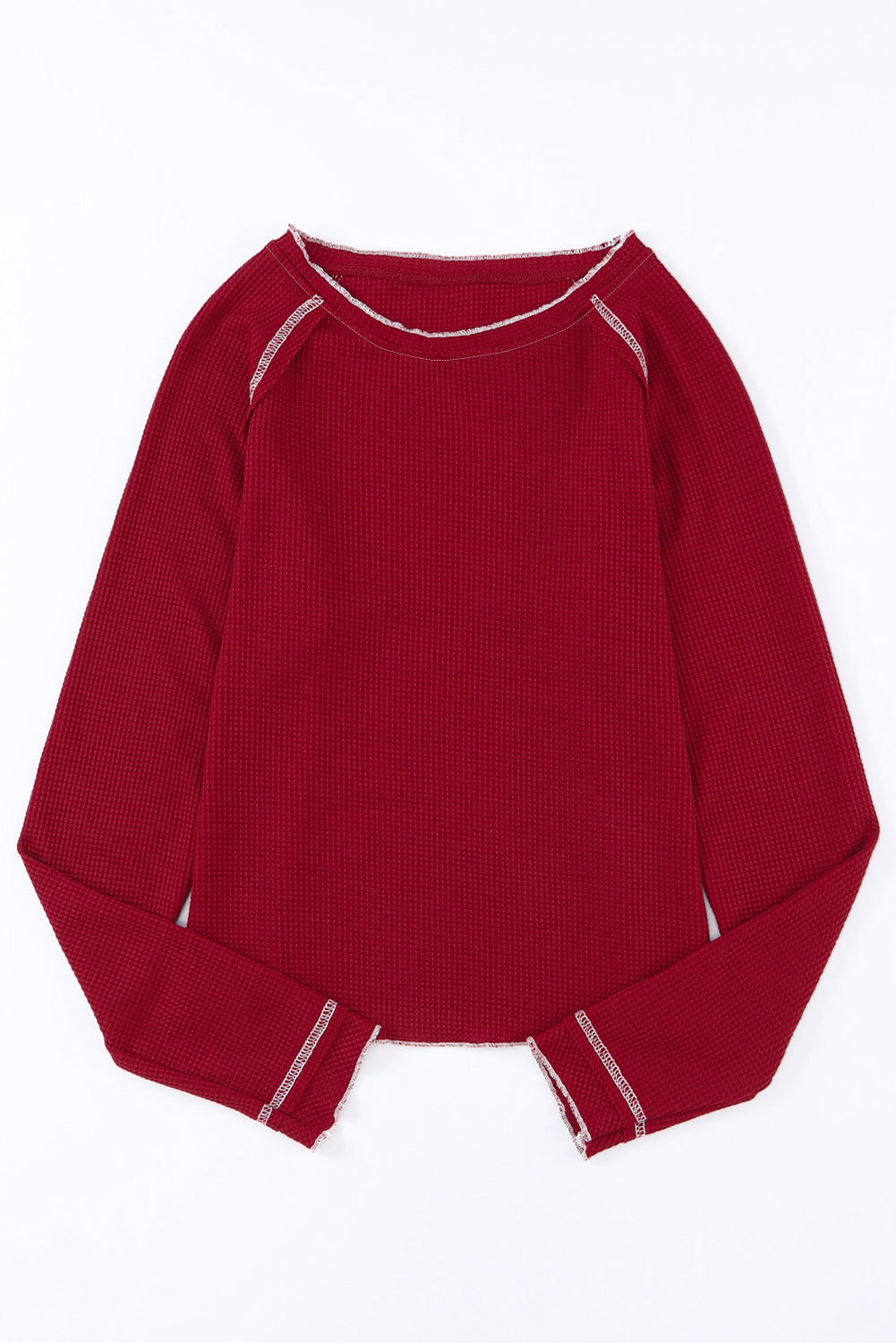 Textured Long Sleeve Top - Eolante Clothing