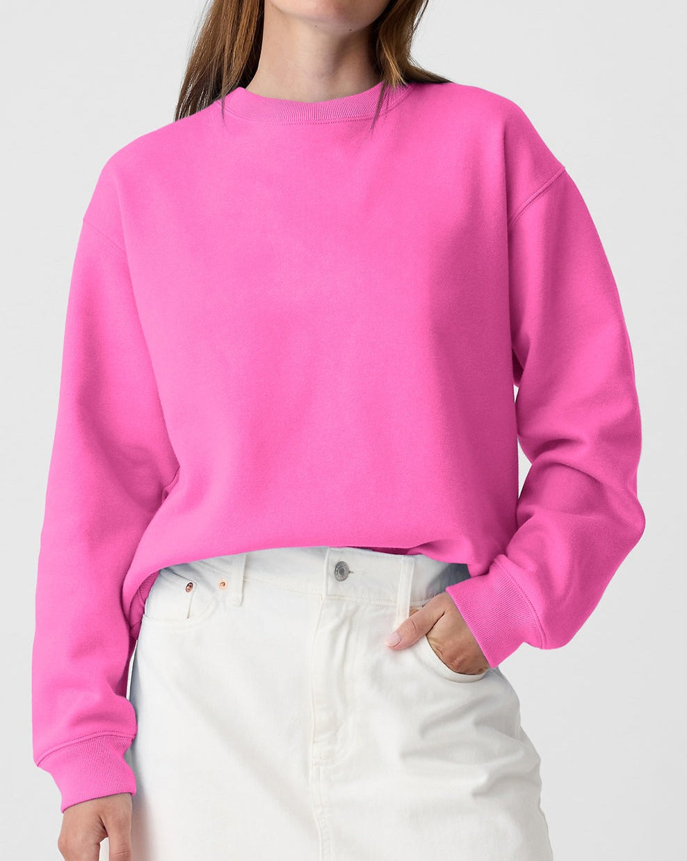 Fleece Terry Sweatshirt - Eolante Clothing