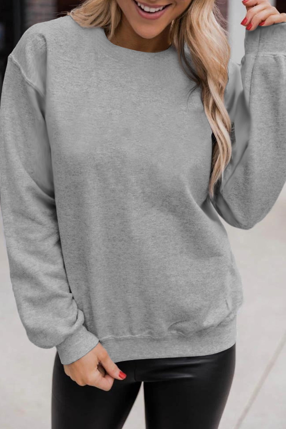 Crewneck Pullover Sweatshirt - Eolante Clothing