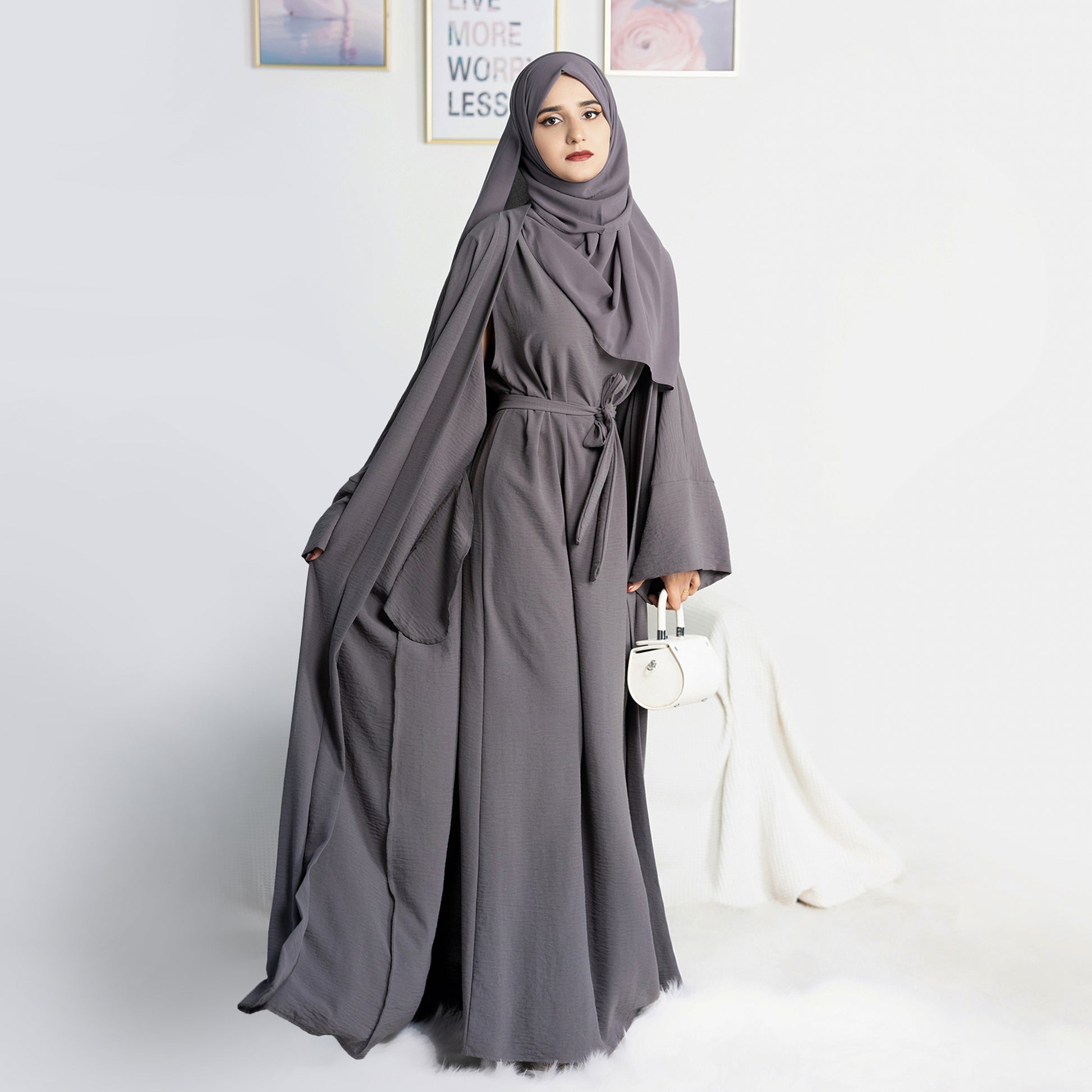 Flowy Sleeveless Inner Dress for Abaya - Eolante Clothing