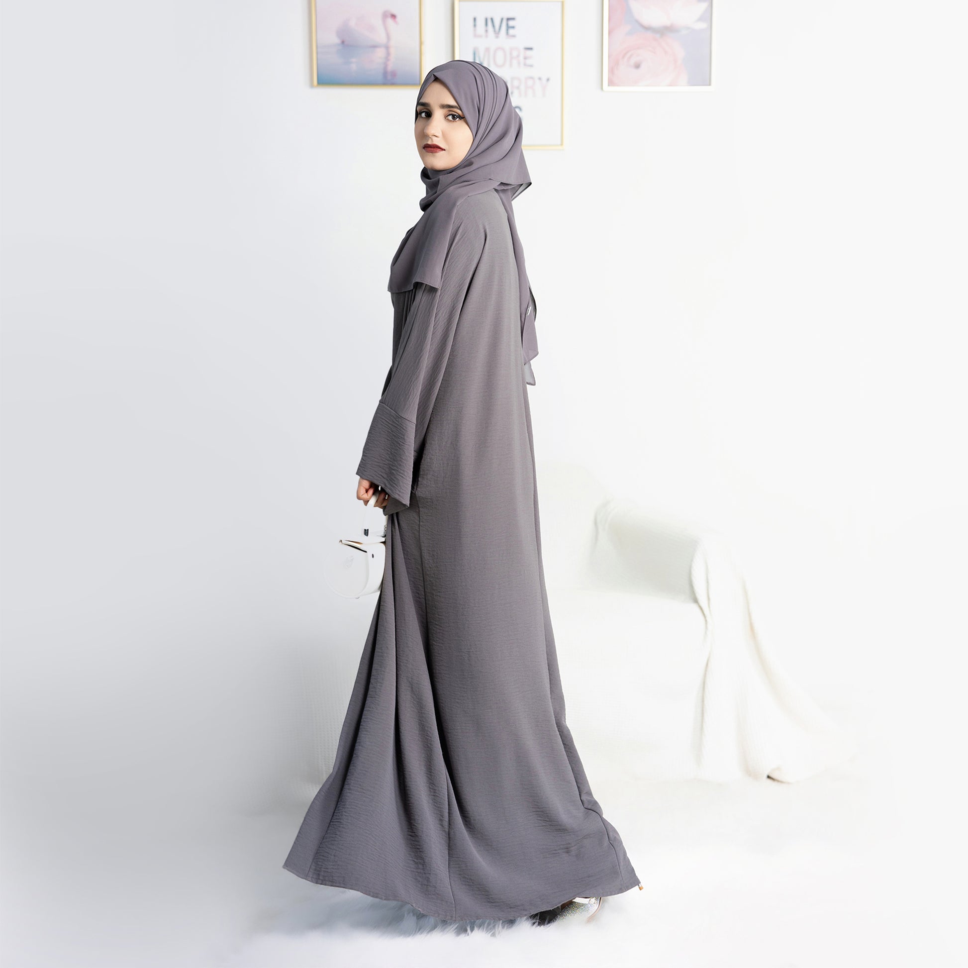 Flowy Sleeveless Inner Dress for Abaya - Eolante Clothing