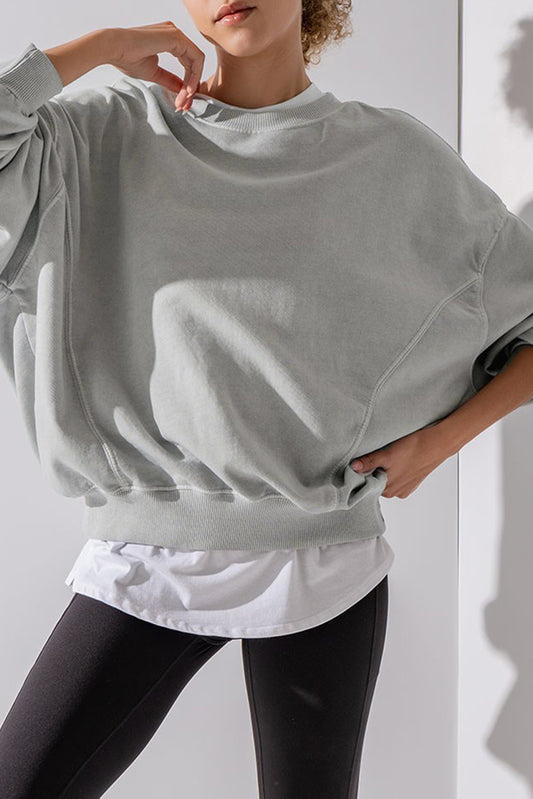 Batwing Sleeve Sweatshirt - Eolante Clothing