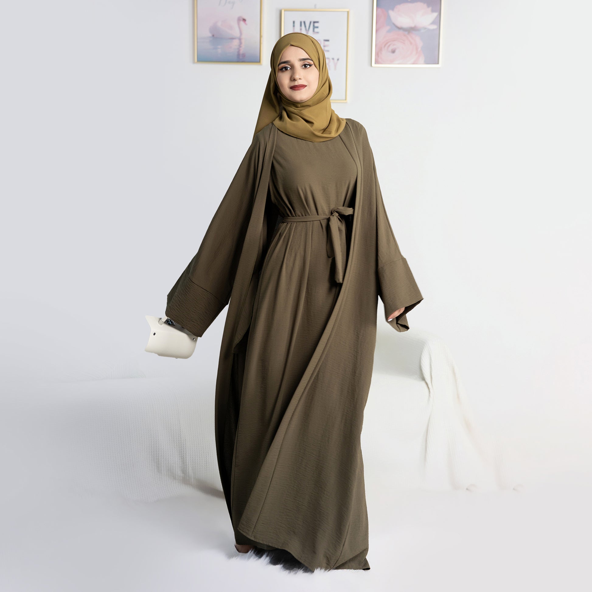 Flowy Sleeveless Inner Dress for Abaya - Eolante Clothing