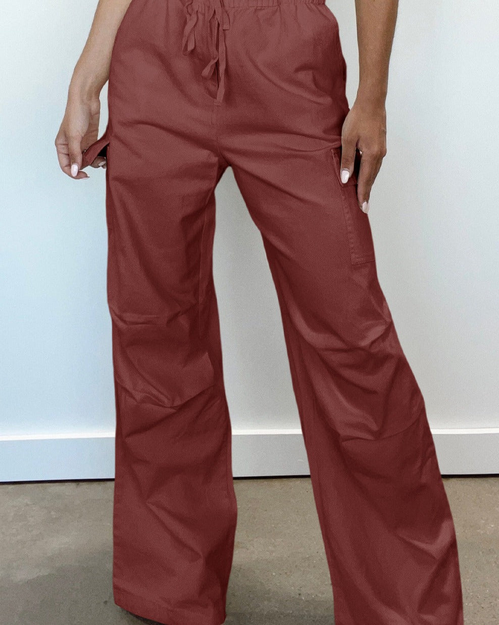 Cargo Wide Leg Pants - Eolante Clothing