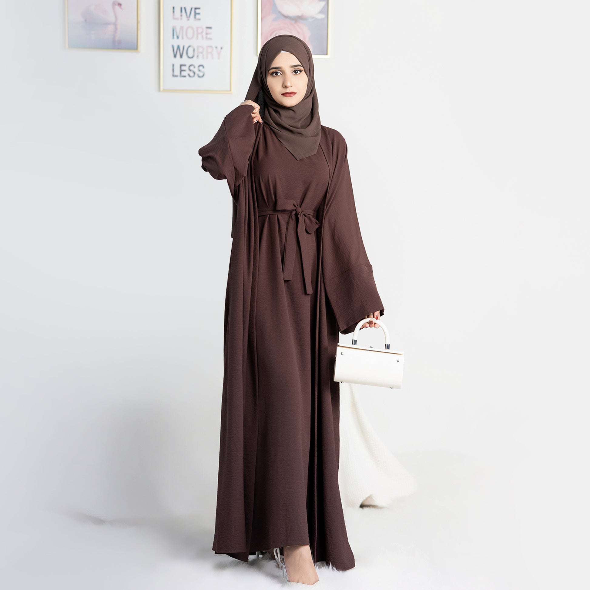 Flowy Sleeveless Inner Dress for Abaya - Eolante Clothing