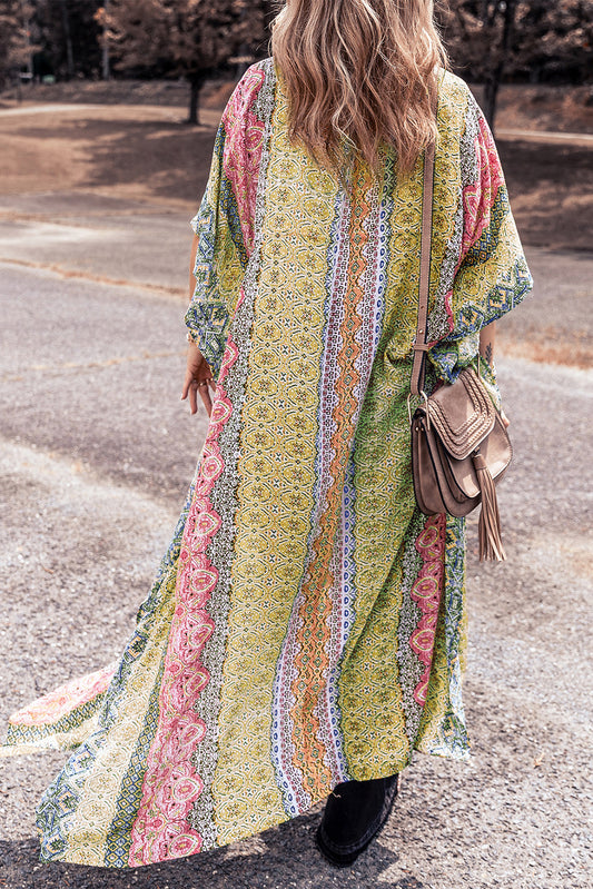 Retro Boho Duster Kimono