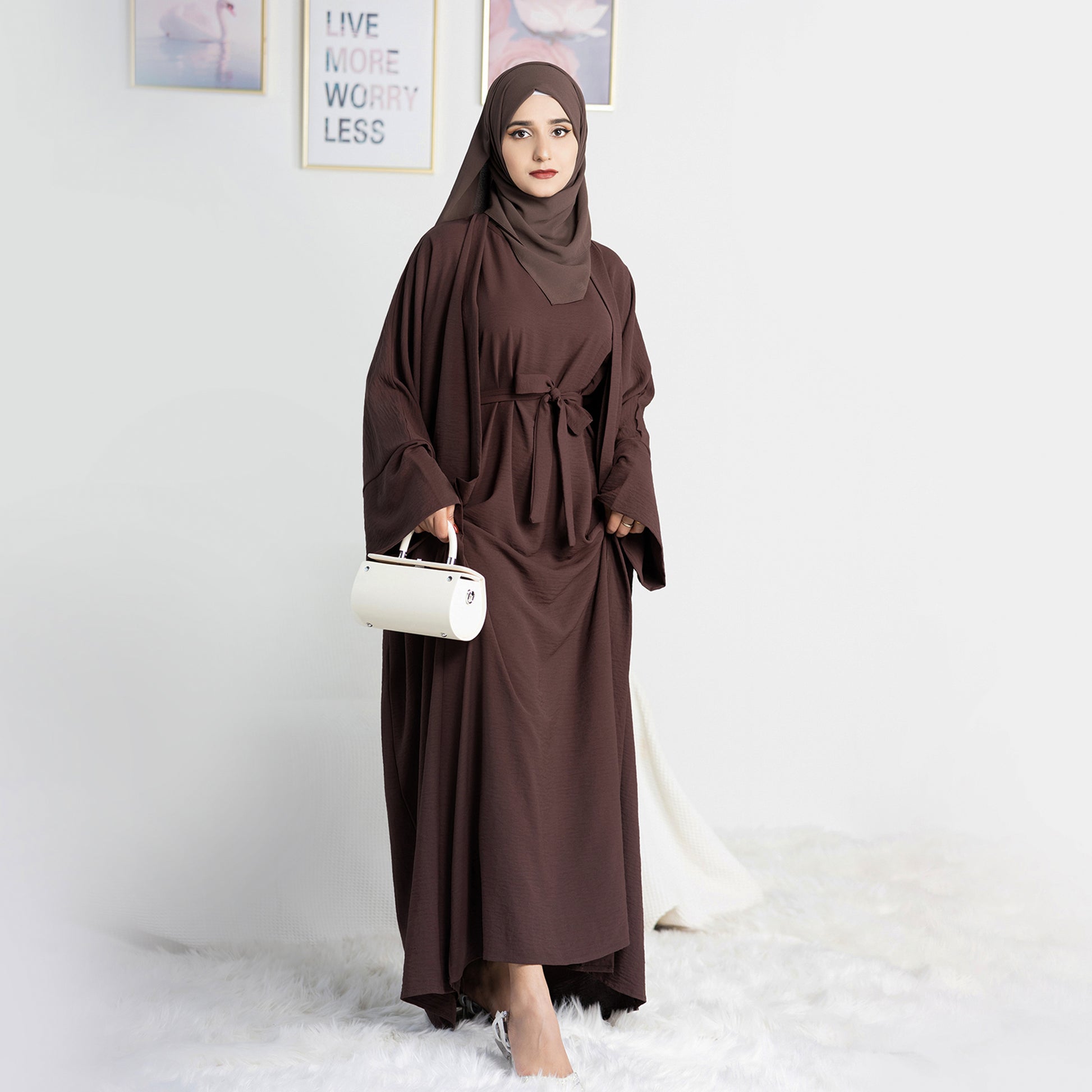 Flowy Sleeveless Inner Dress for Abaya - Eolante Clothing