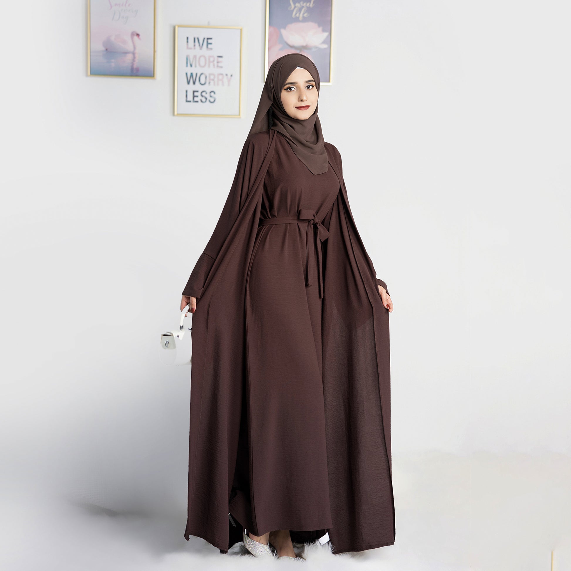 Flowy Sleeveless Inner Dress for Abaya - Eolante Clothing