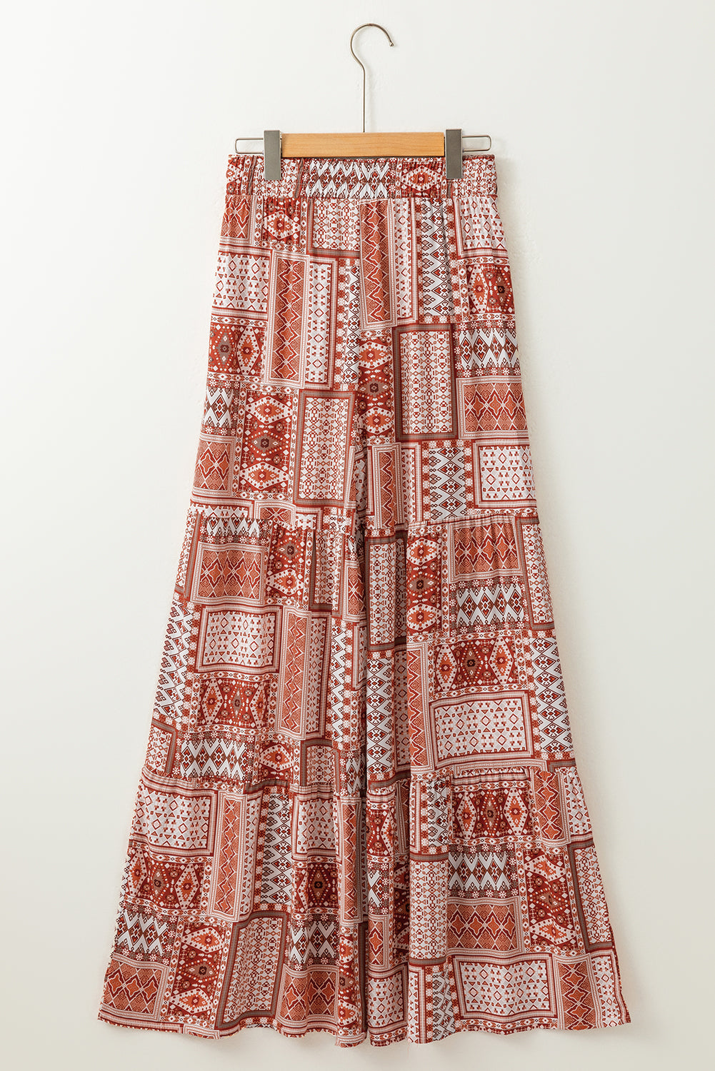 Aztec Tiered Palazzo Pants - Eolante Clothing