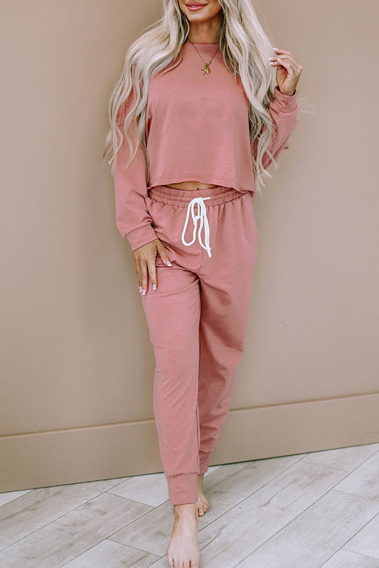 Boxy Pullover & Pants Outfit