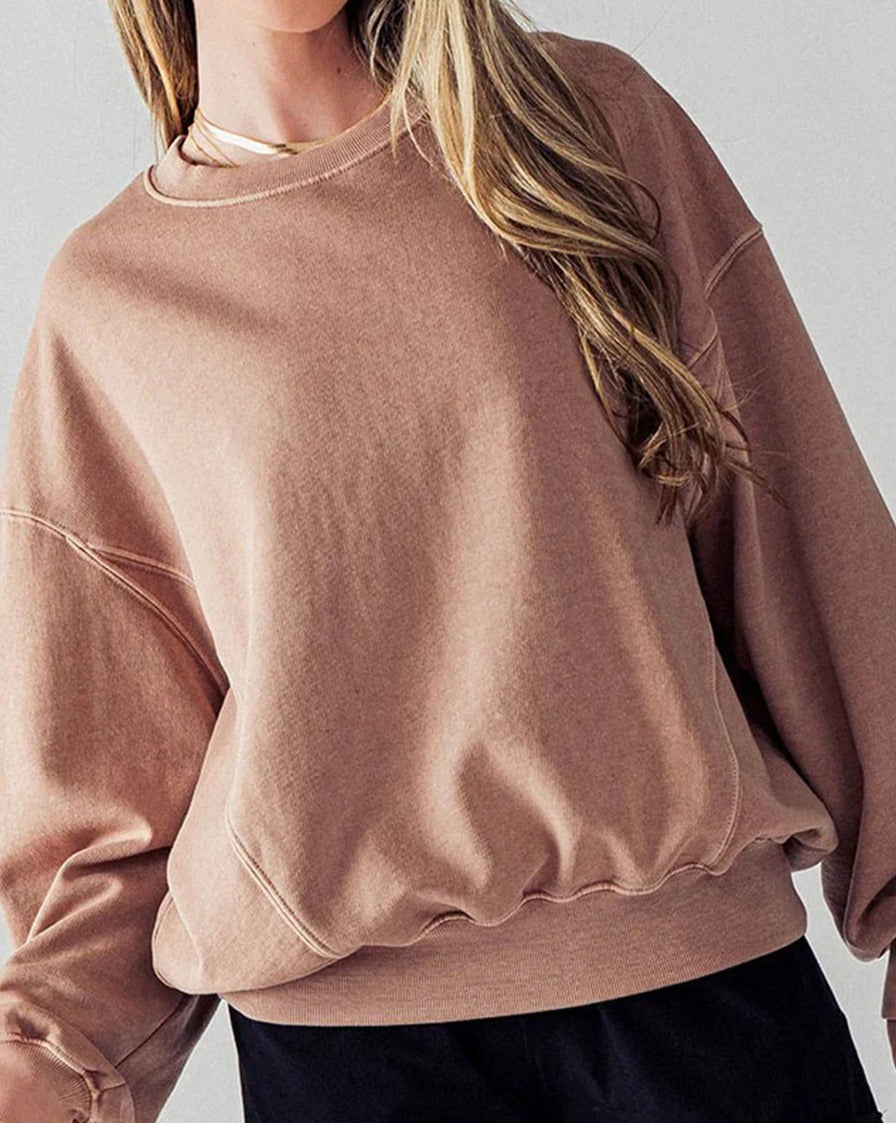 Batwing Sleeve Sweatshirt - Eolante Clothing