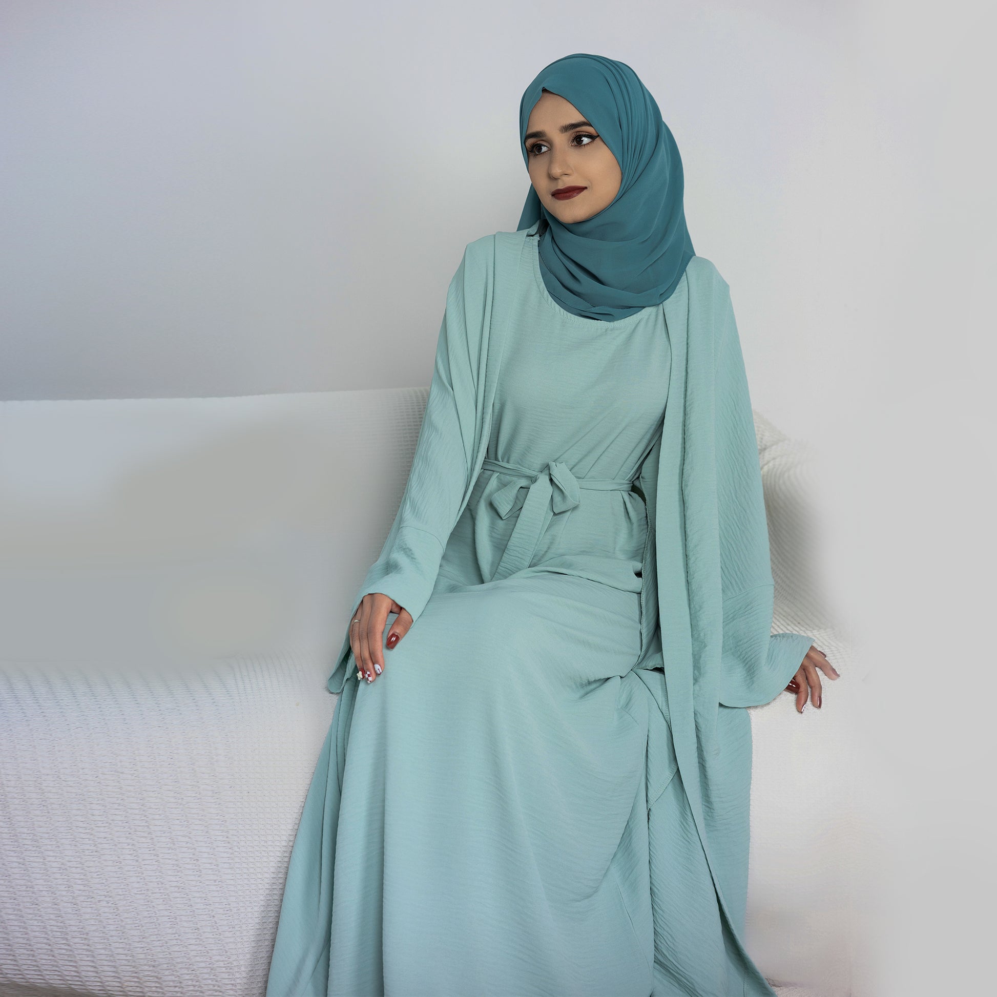 Flowy Turquoise Inner Dress | Eolante Clothing 