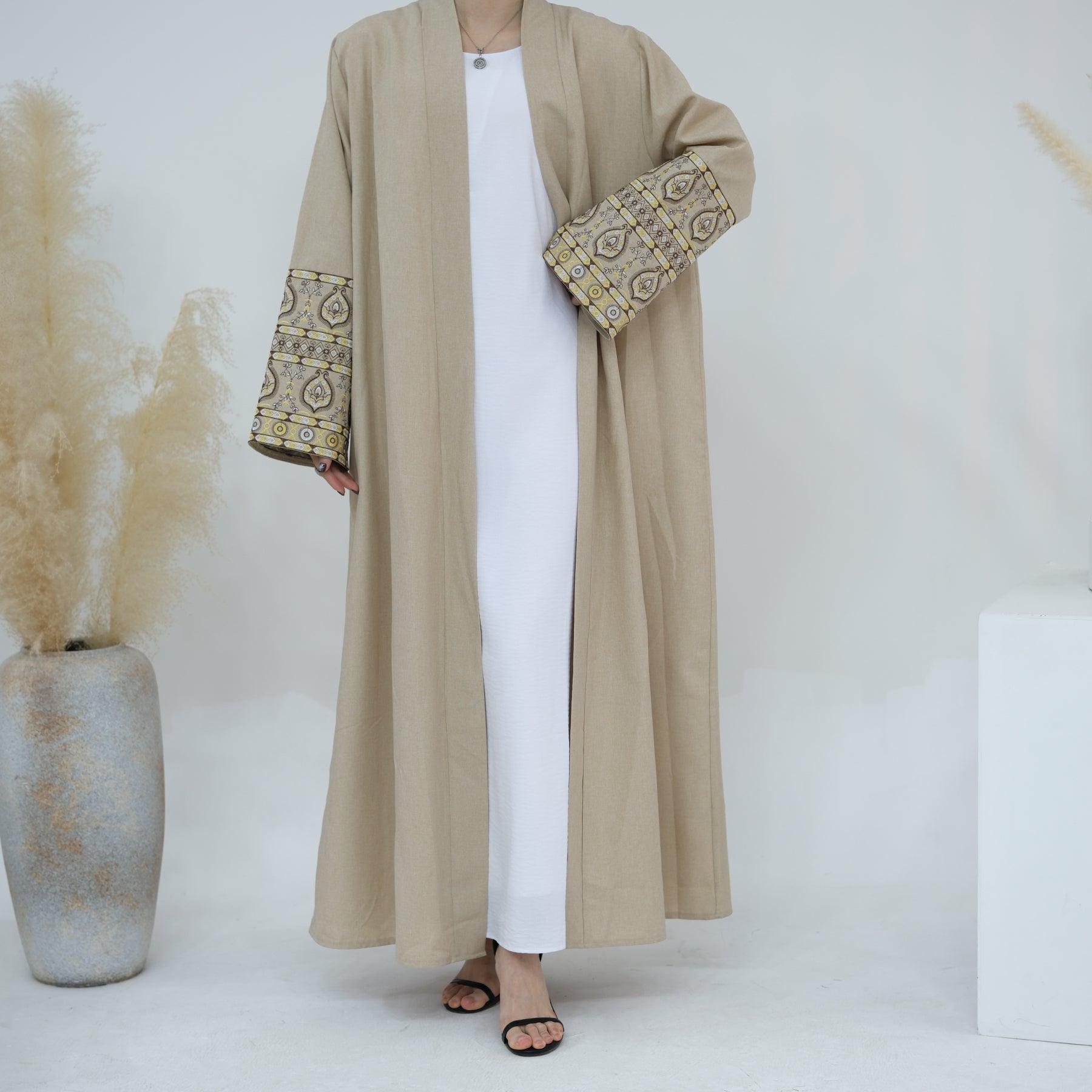 Medieval Open Abaya for Islamic Wear | Eolante Clothing