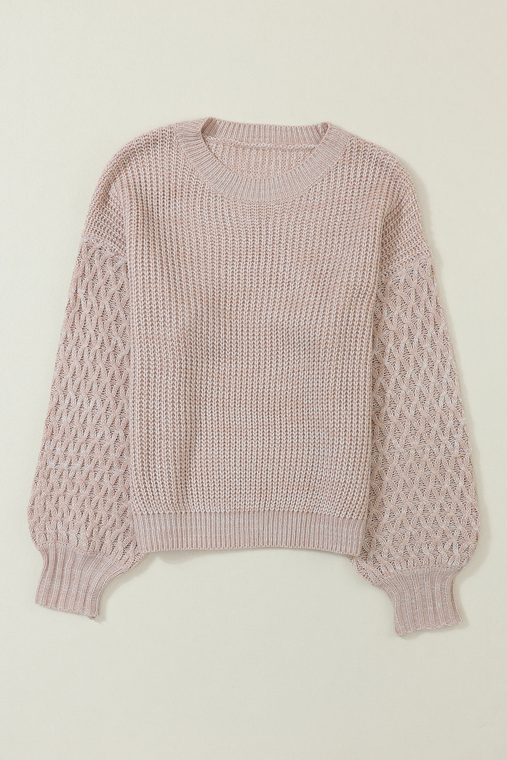 Drop Shoulder Knit Sweater - Eolante Clothing