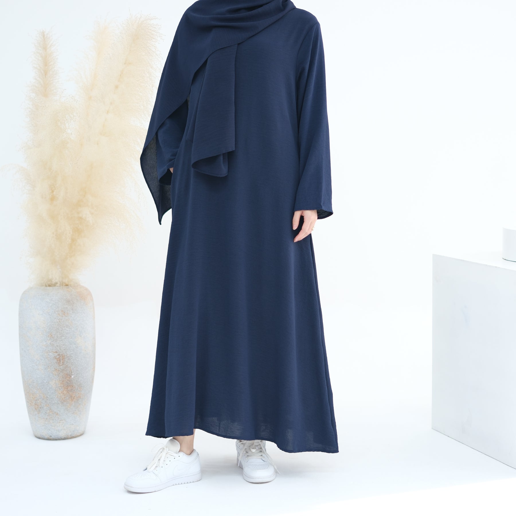 Navy Inner Dress for Abaya | Eolante Clothing 