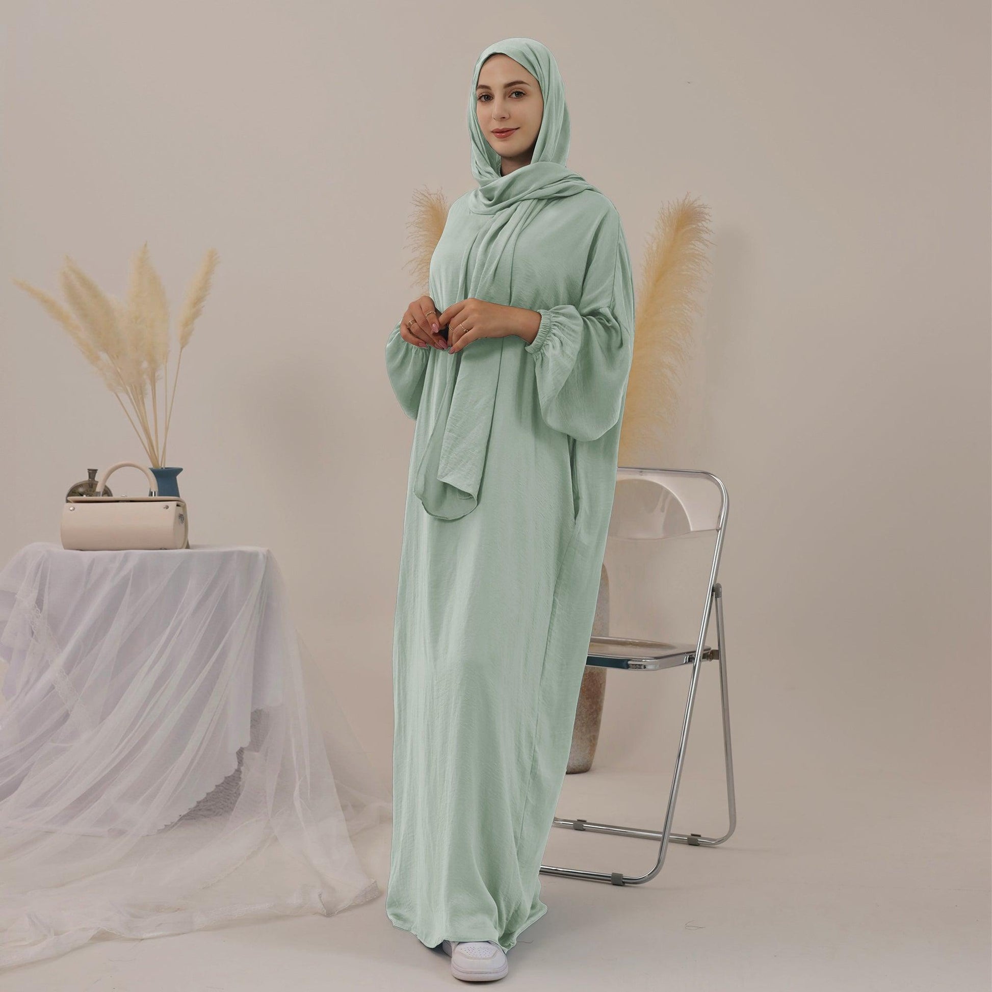 Oversized Abaya Dress & Headscarf | Eolante Clothing 