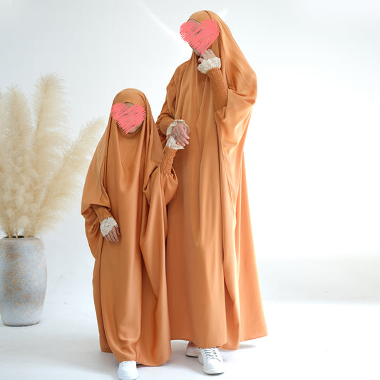 Kids Abaya Dress with Hijab - Eolante Clothing