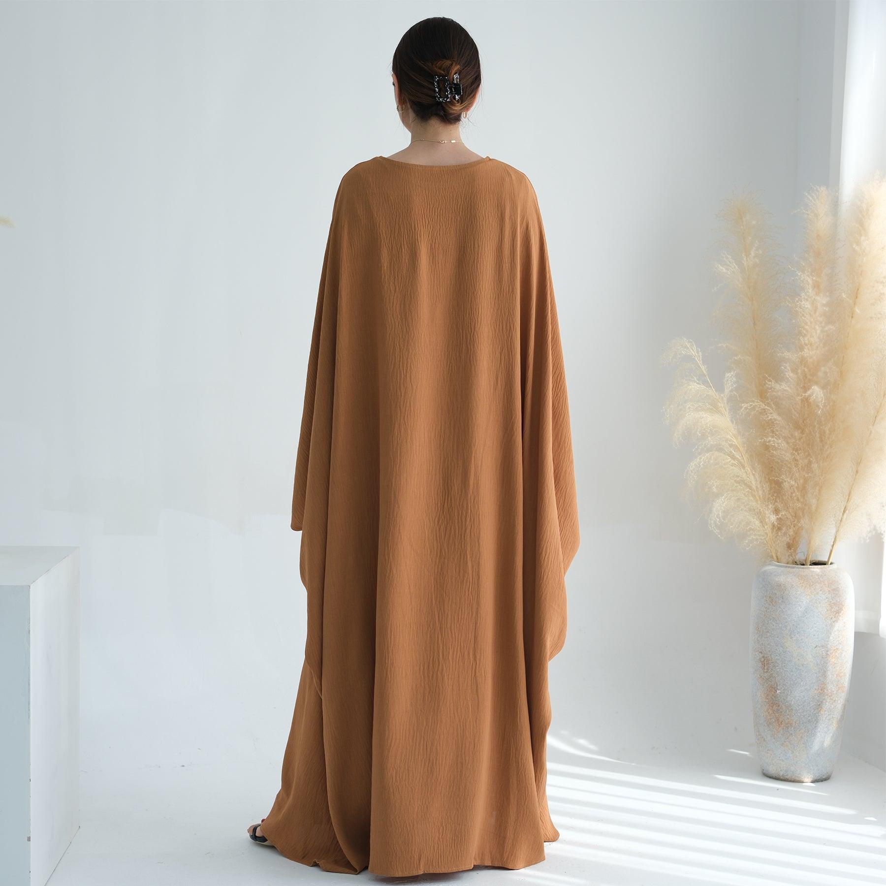 Butterfly-Sleeve Design in Maxi Abaya | Eolante Clothing 