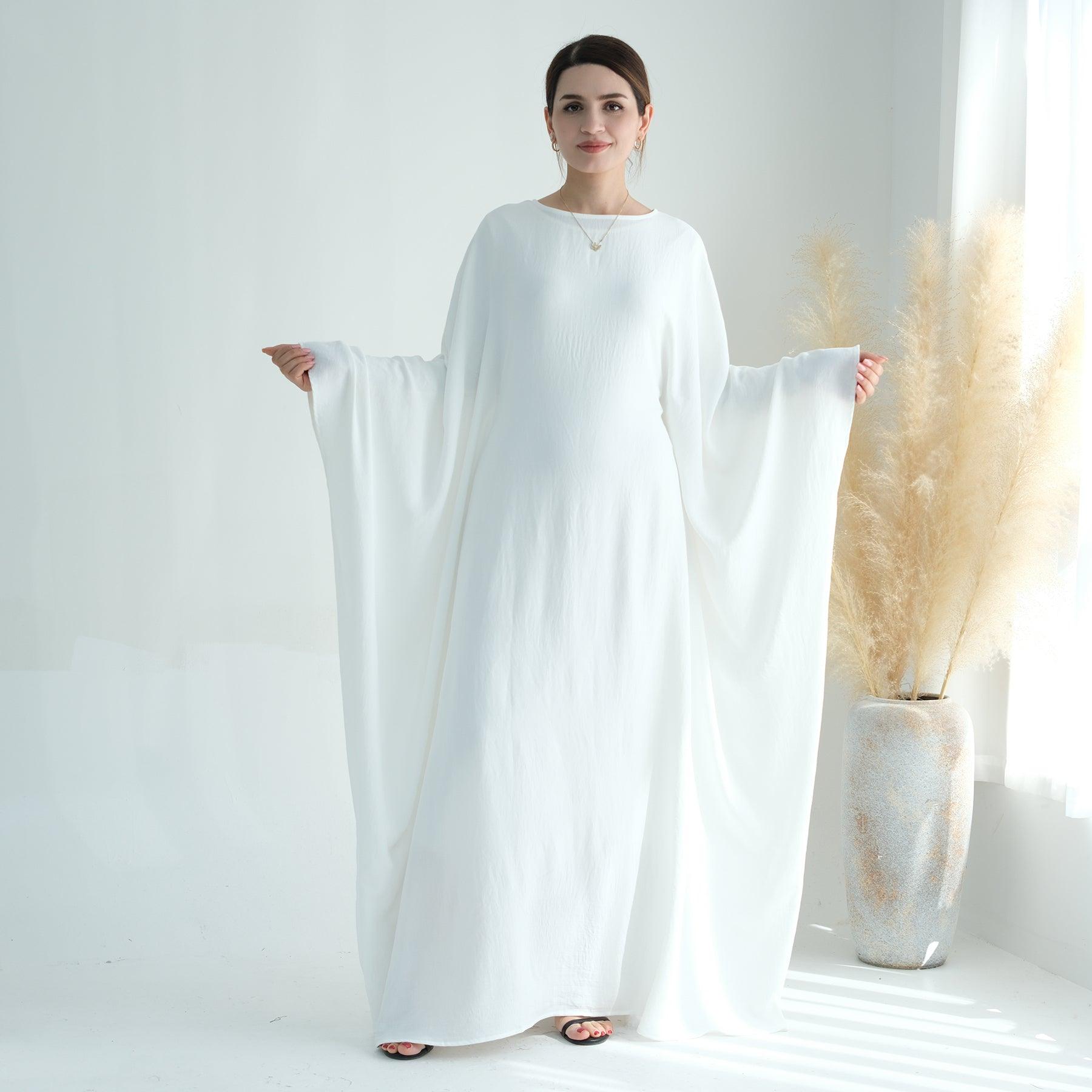 Butterfly-Sleeve Maxi Dress | Eolante Clothing 