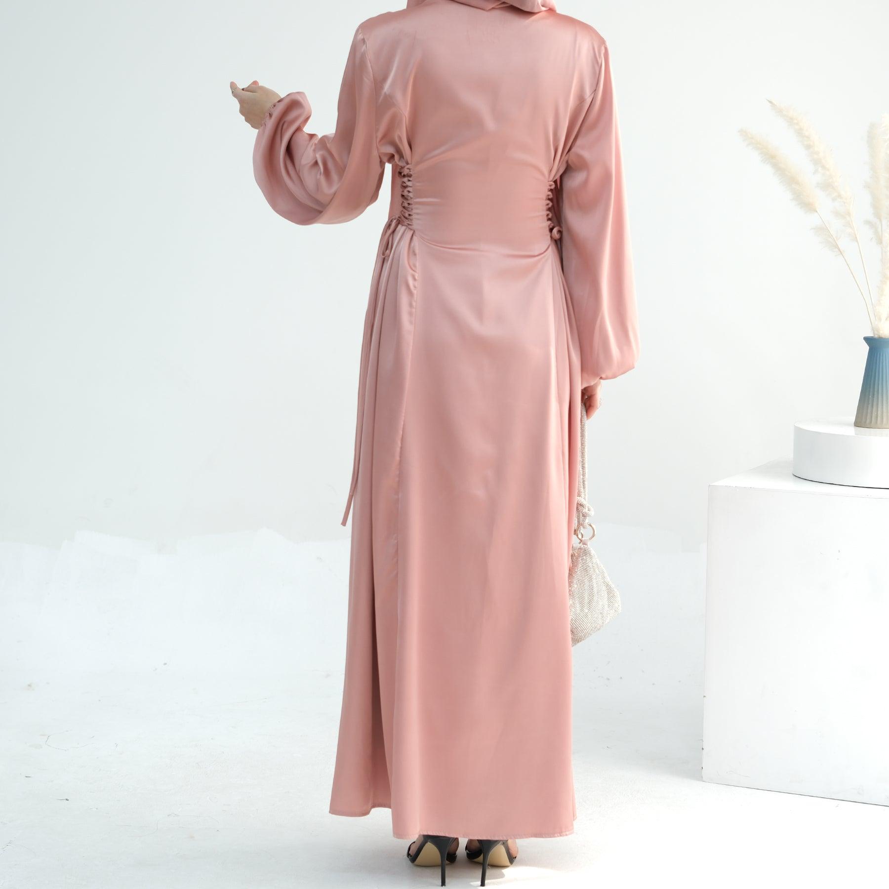 Abaya Dress with Bubble Sleeves | Eolante Clothing 