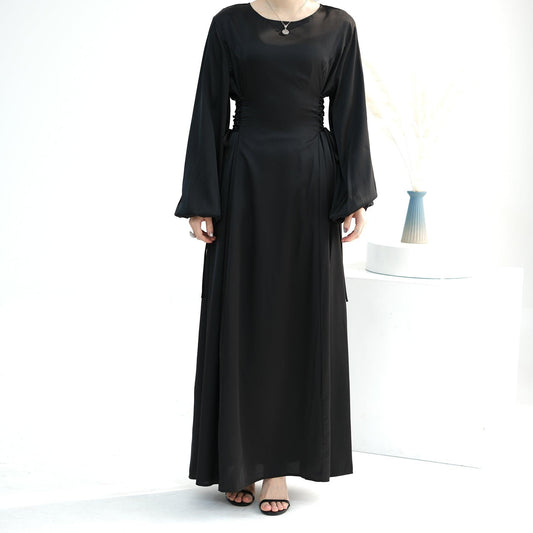 Maxi Abaya with Bubble Sleeves | Eolante Clothing