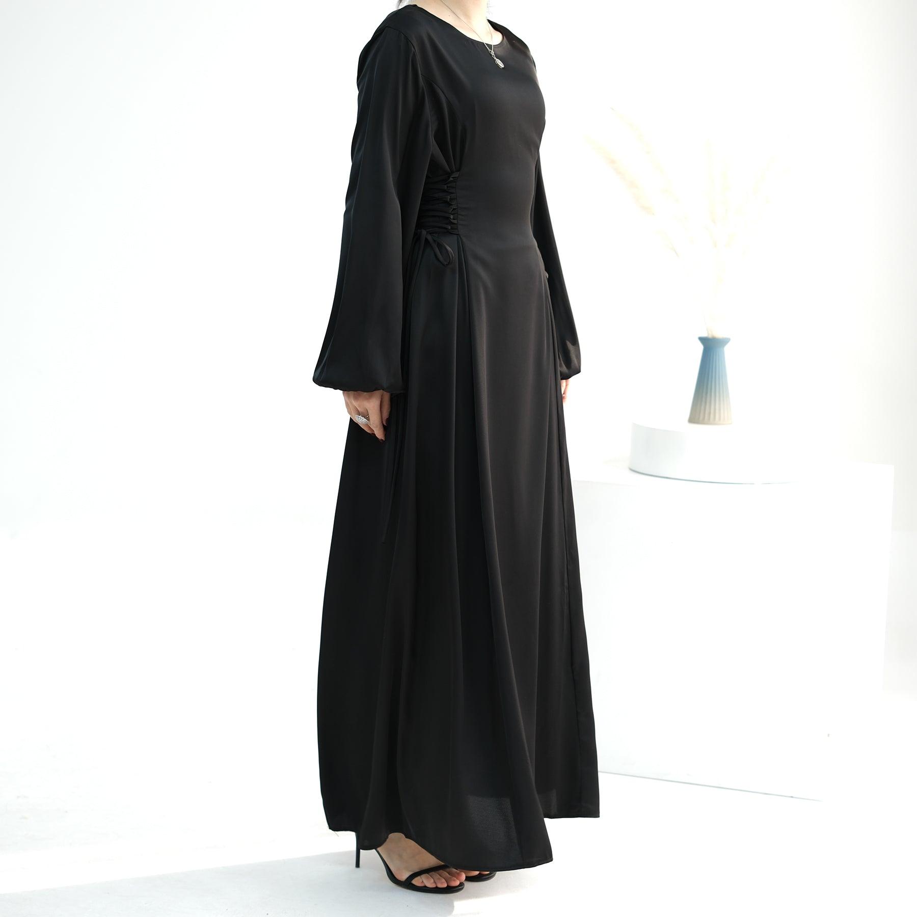 Cinched Waist Style in Abaya Dress | Eolante Clothing 