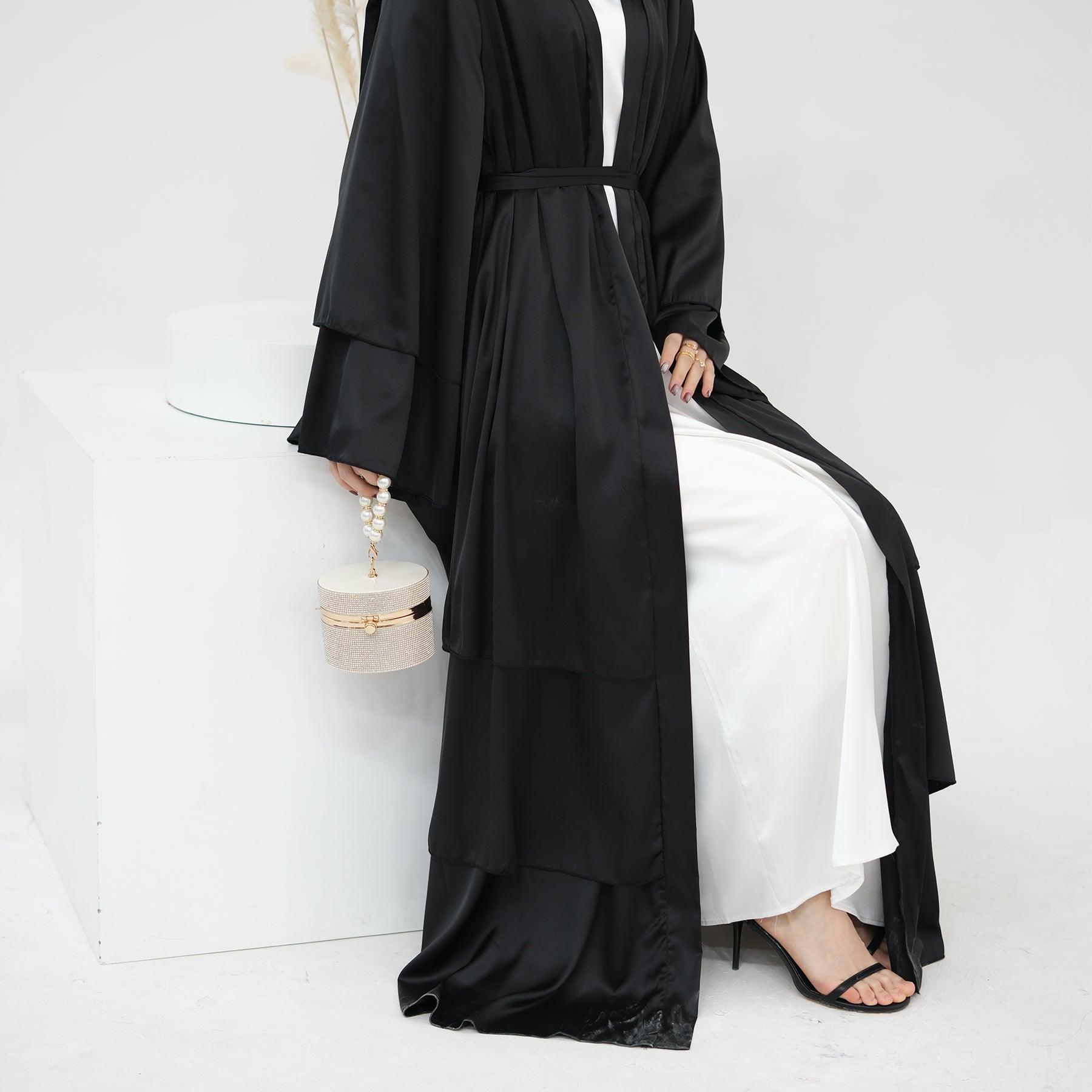 Open Abaya with Bell Sleeves Design | Eolante Clothing 