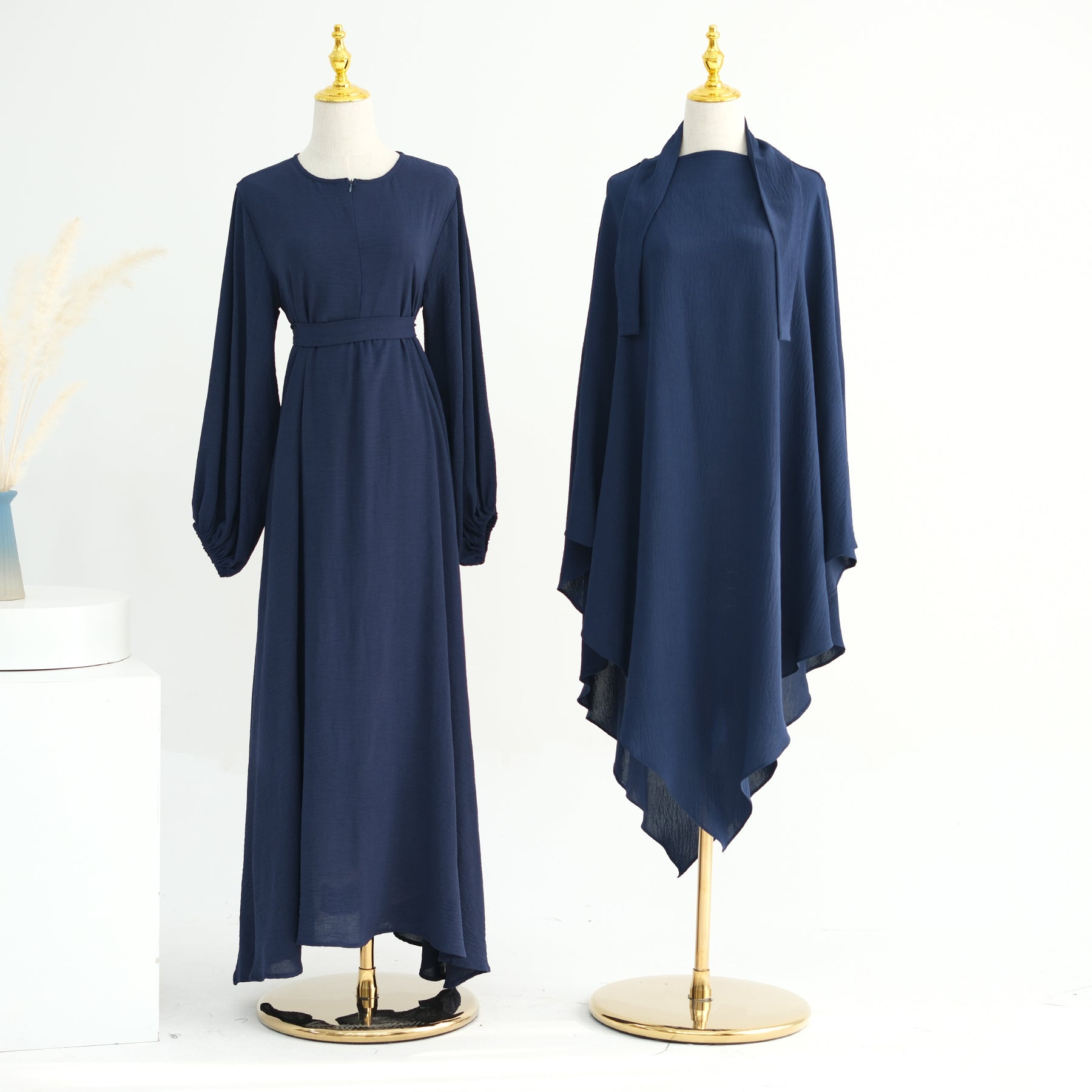 Navy Maxi Abaya | Eolante Clothing