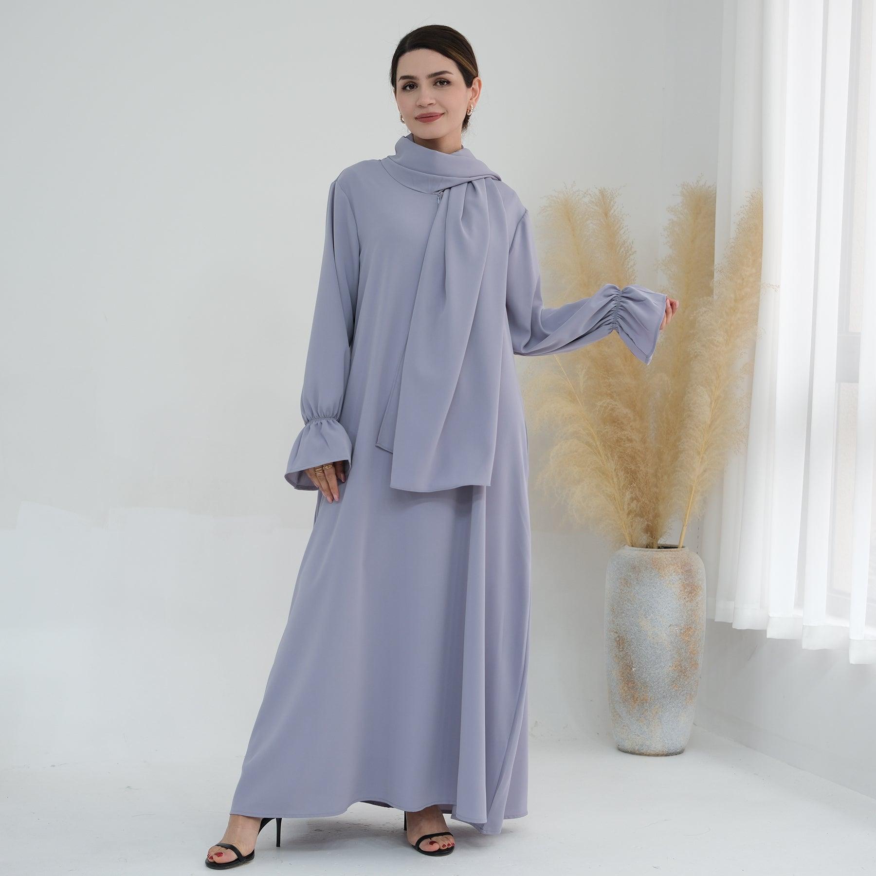 Bat Cuffed Abaya Dress | Eolante Clothing 