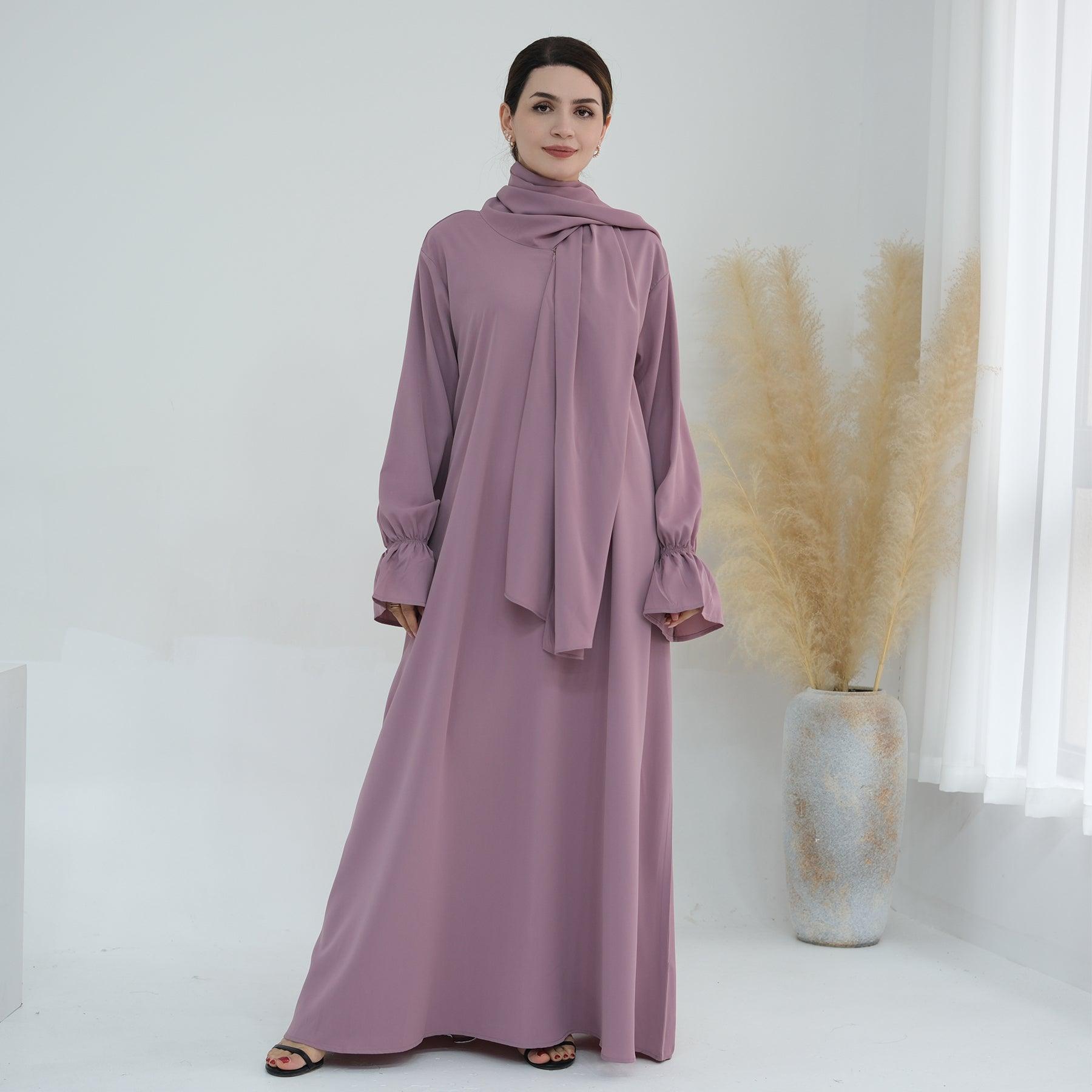 Maxi Abaya with Matching Hijab | Eolante Clothing