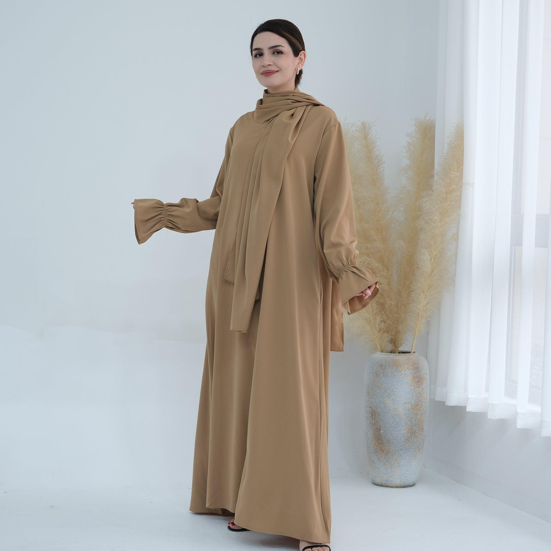 Bat Cuffed Style in Maxi Abaya | Eolante Clothing 