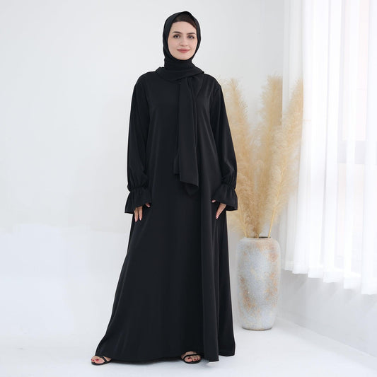 Sleeve Abaya with Hijab | Eolante Clothing 