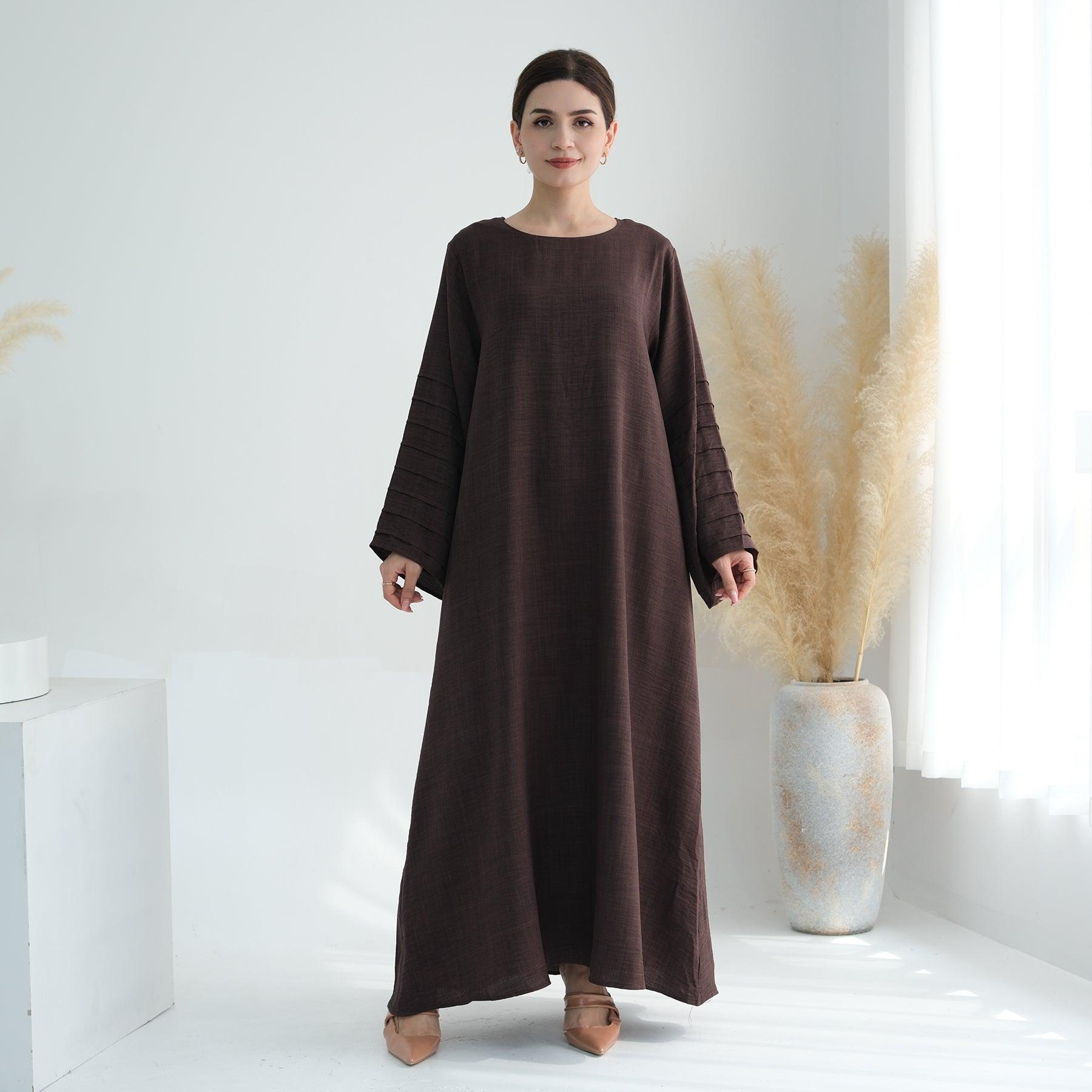 Layered Sleeves Style in Abaya Dress | Eolante Clothing 