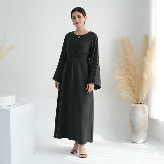 Layered Cuff Style on Maxi Abaya | Eolante Clothing 