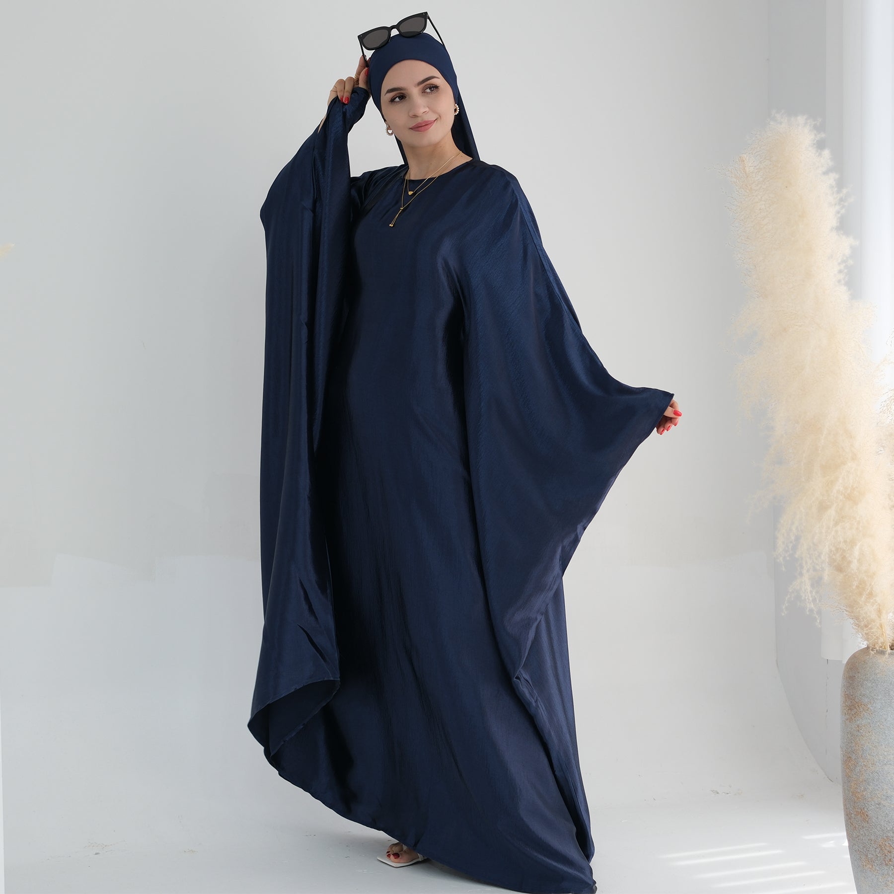 Butterfly Sleeve in Maxi Dress Abaya | Eolante Clothing 