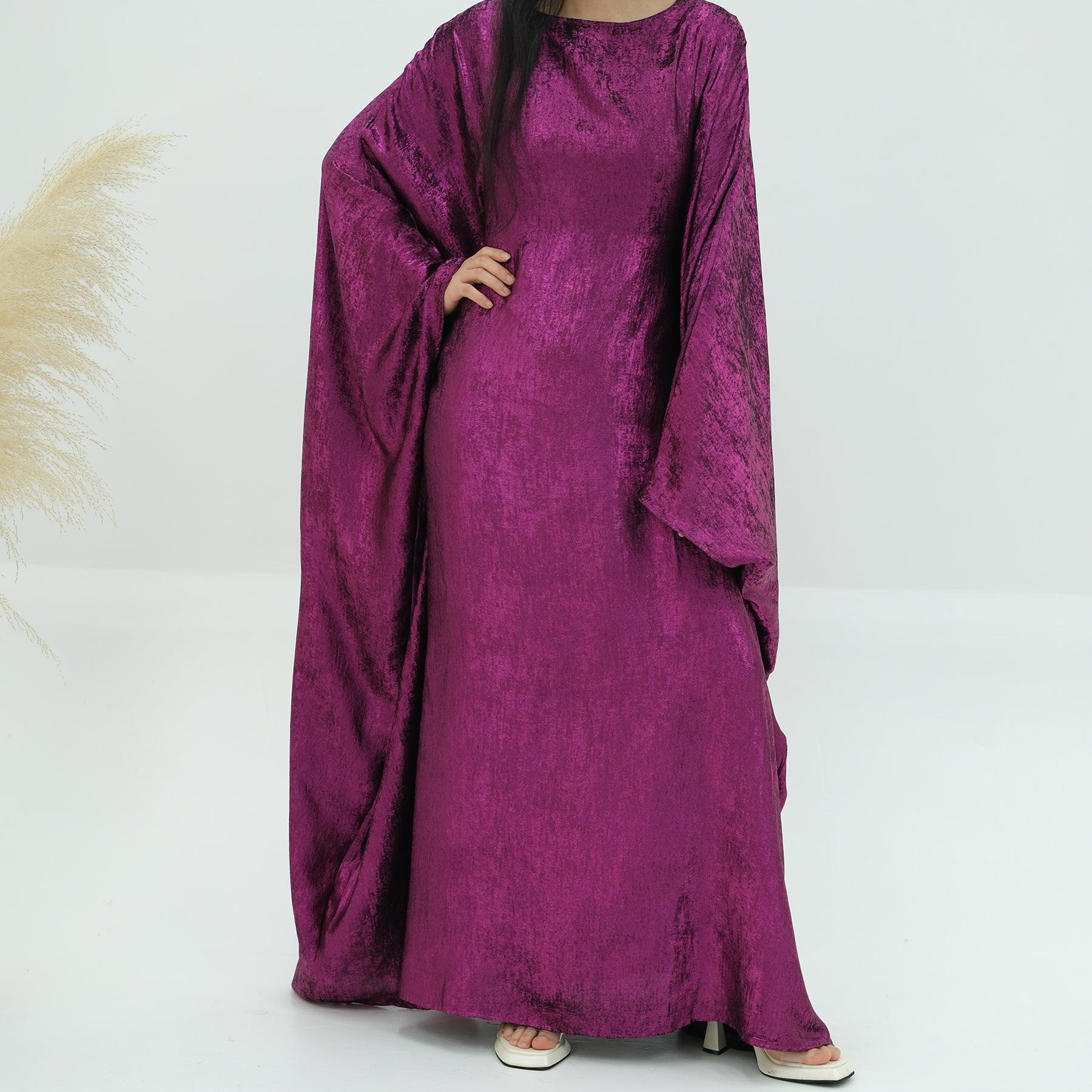 Abaya Dress in Magenta | Eolante Clothing