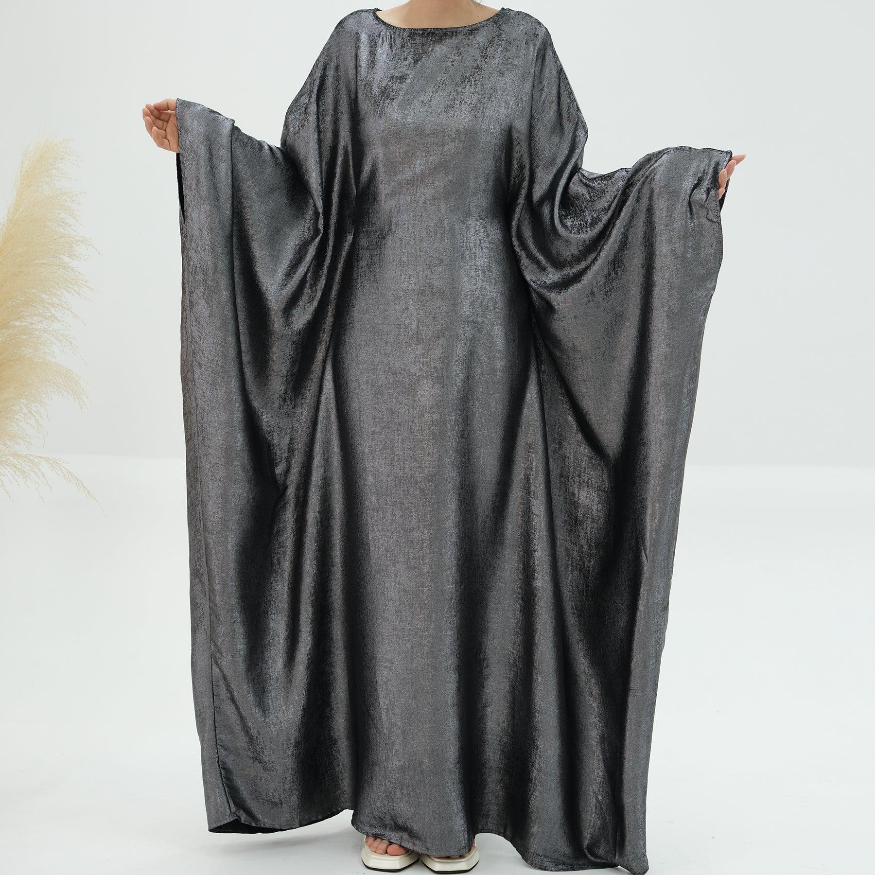 Maxi Abaya in Gray | Eolante Clothing 