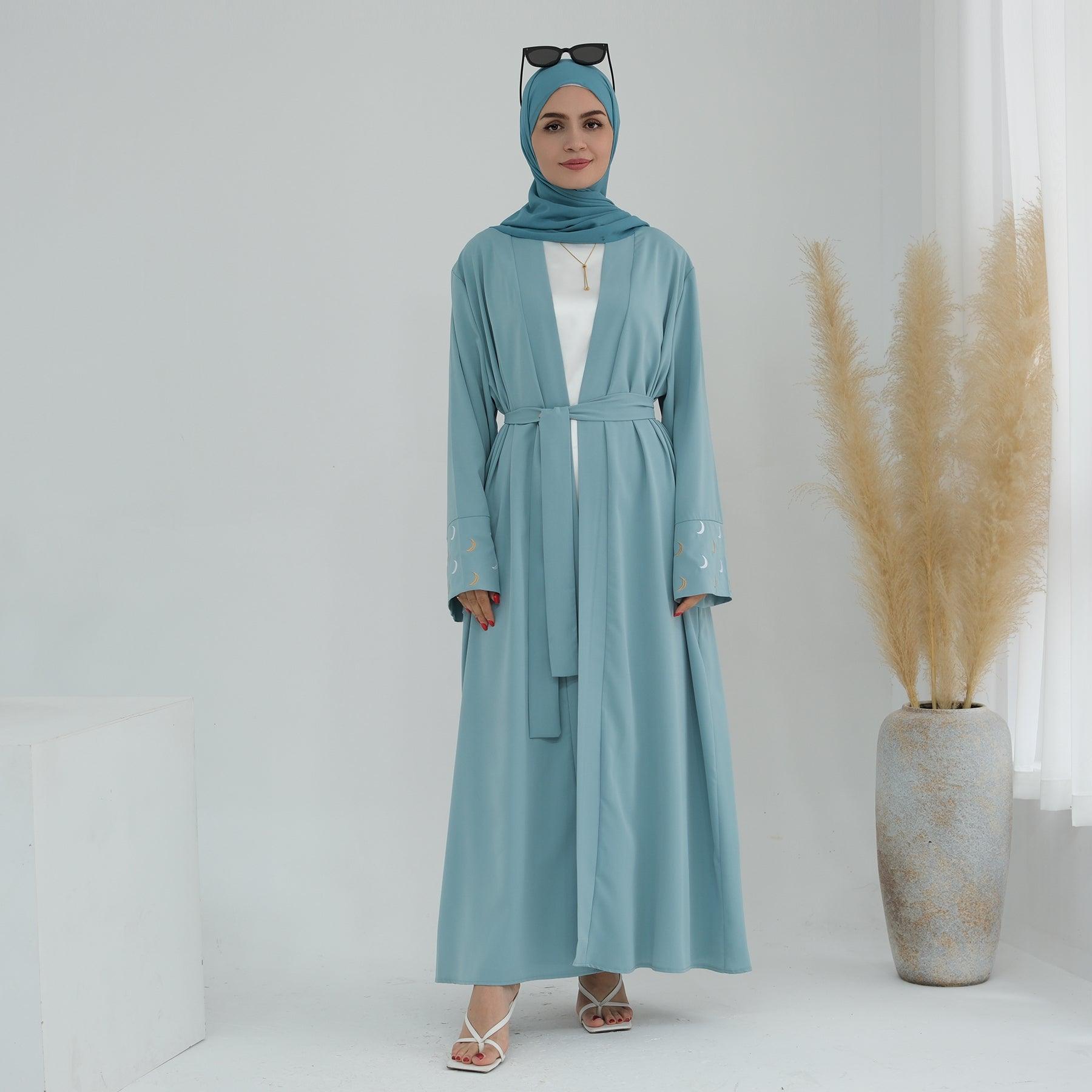 Moon & Stars Oversized Abaya | Eolante Clothing 