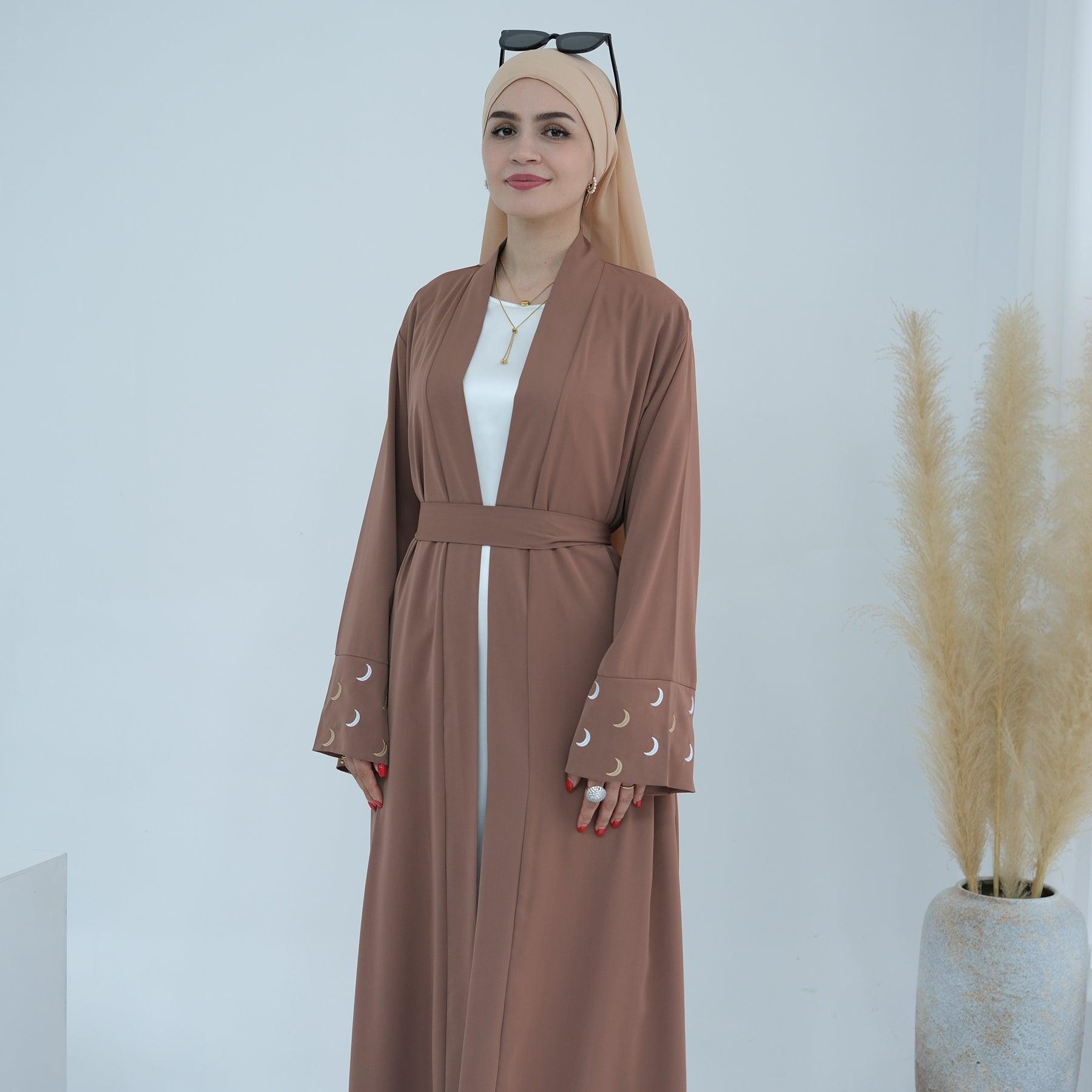 Satin Oversized Abaya | Eolante Clothing 