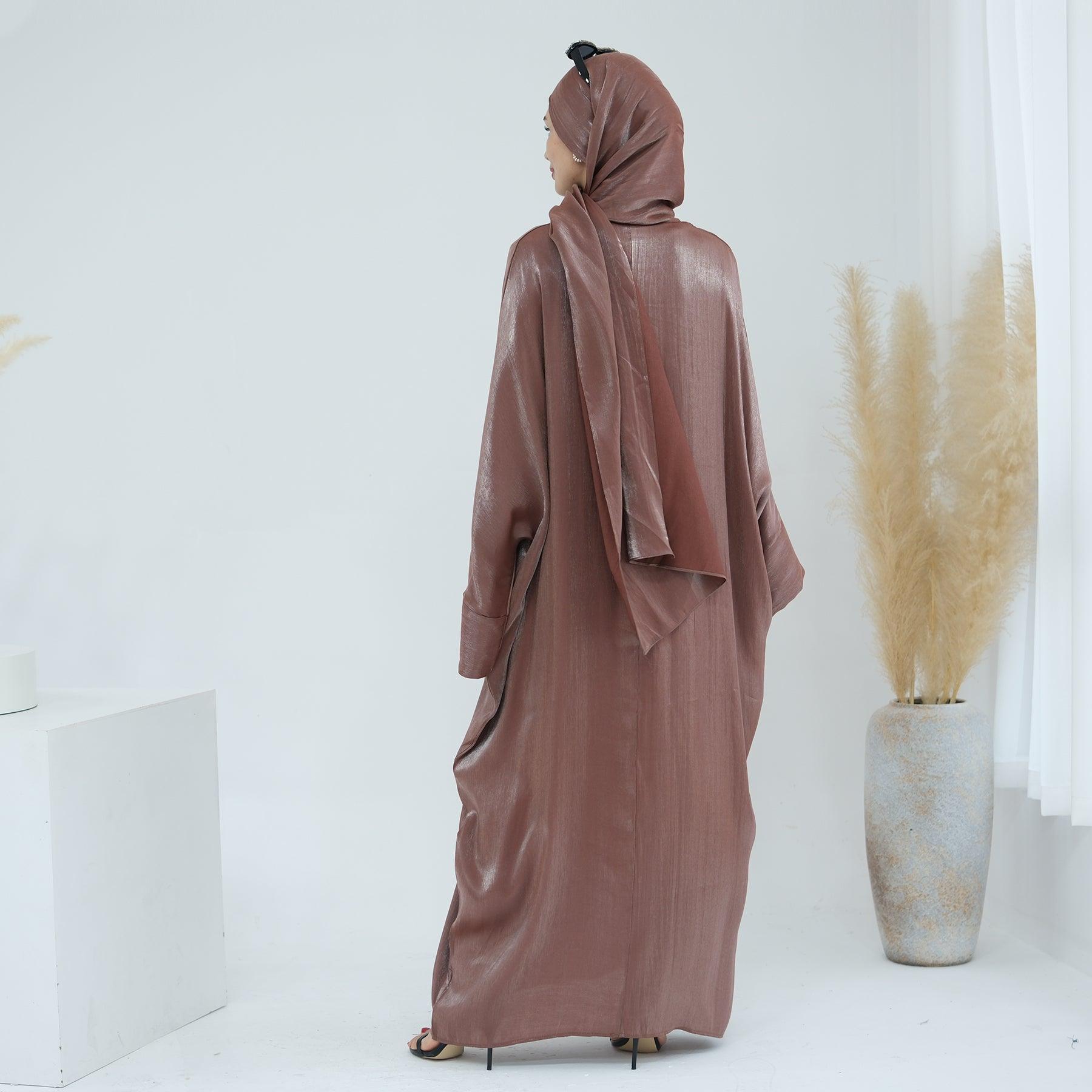 Metallic Style Abaya Dress | Eolante Clothing 