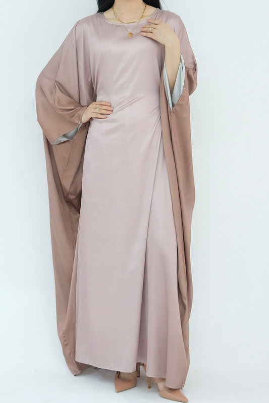 Ombre Gradient Batwing Abaya Dress | Eolante Clothing 