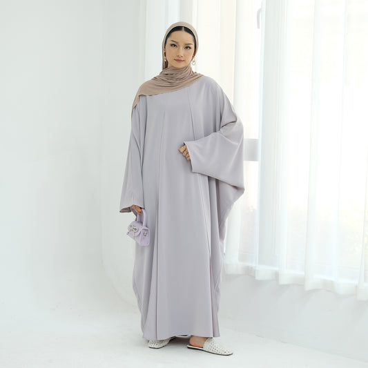 Oversized Side Slit Maxi Dress Abaya