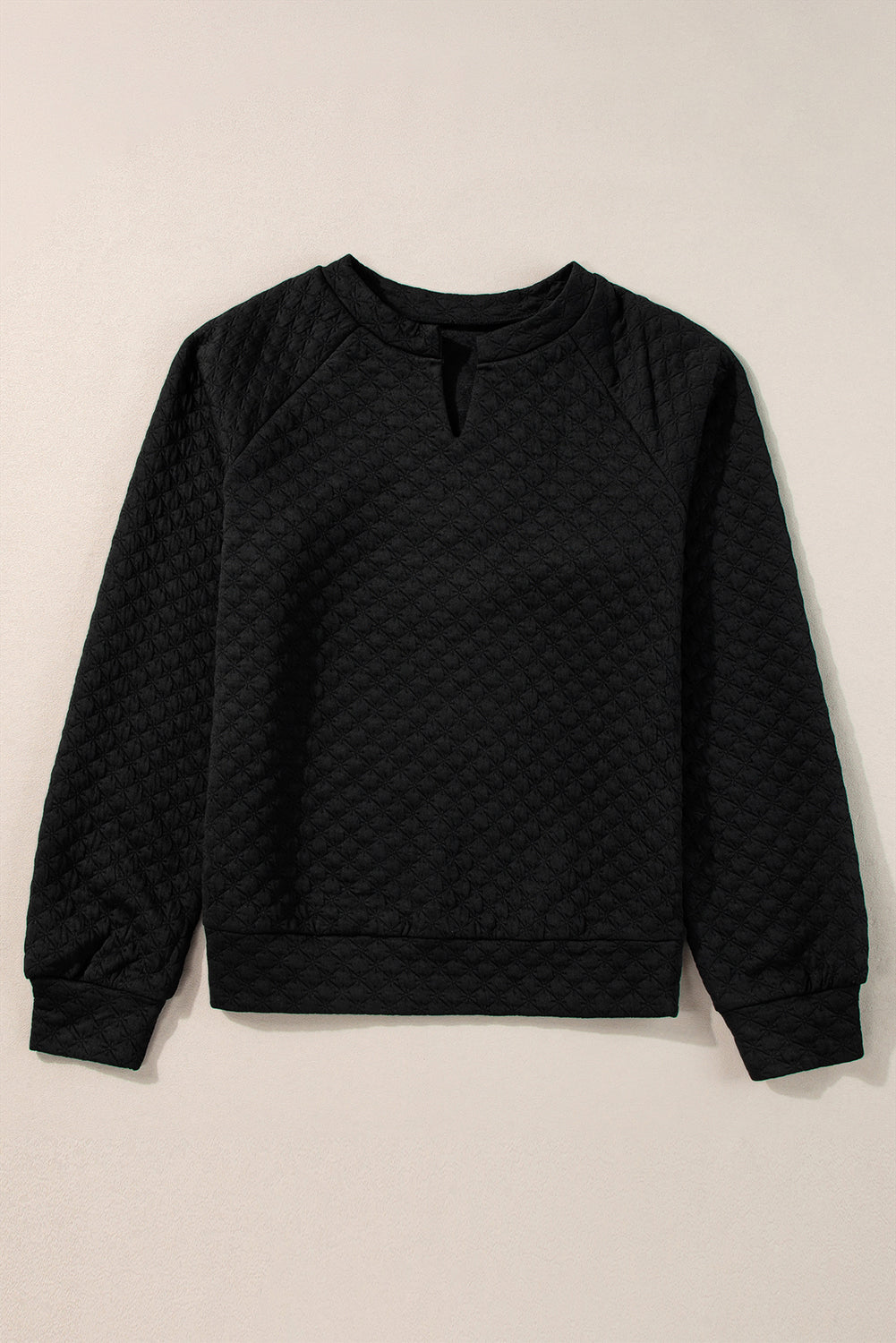 Quilted Long Sleeve Top - Eolante Clothing