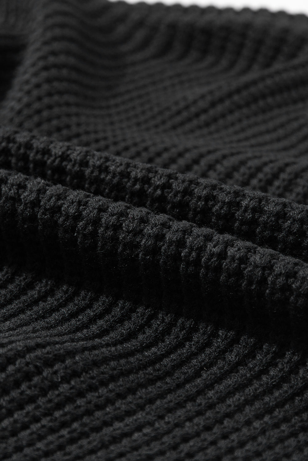 Drop Shoulder Knit Sweater - Eolante Clothing