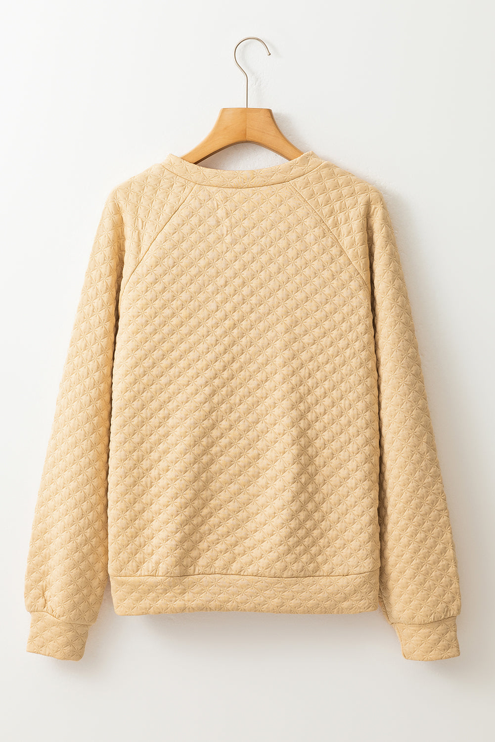 Quilted Long Sleeve Top - Eolante Clothing