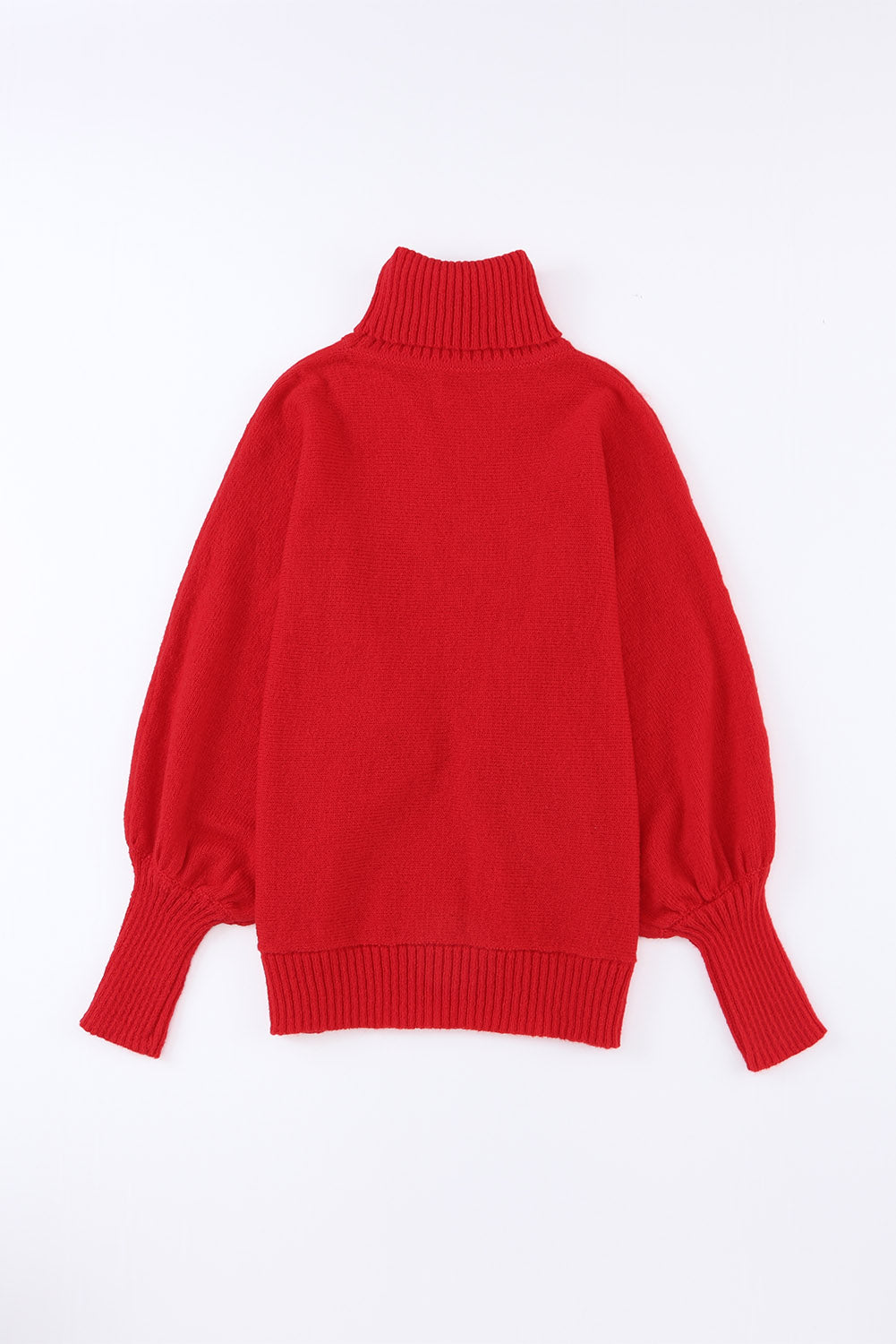 LOVE Embroidery High Neck Sweater - Eolante Clothing