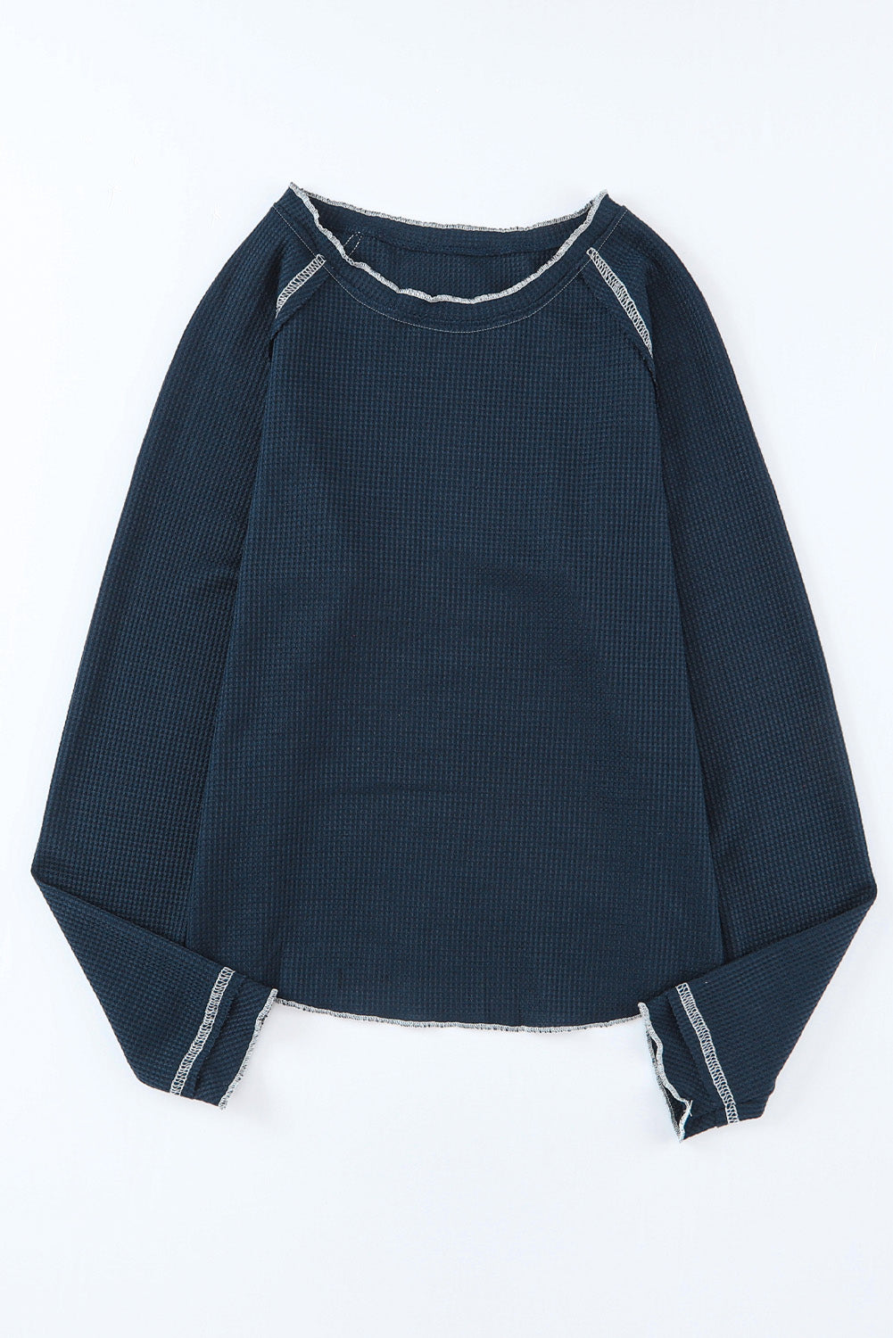 Textured Long Sleeve Top - Eolante Clothing