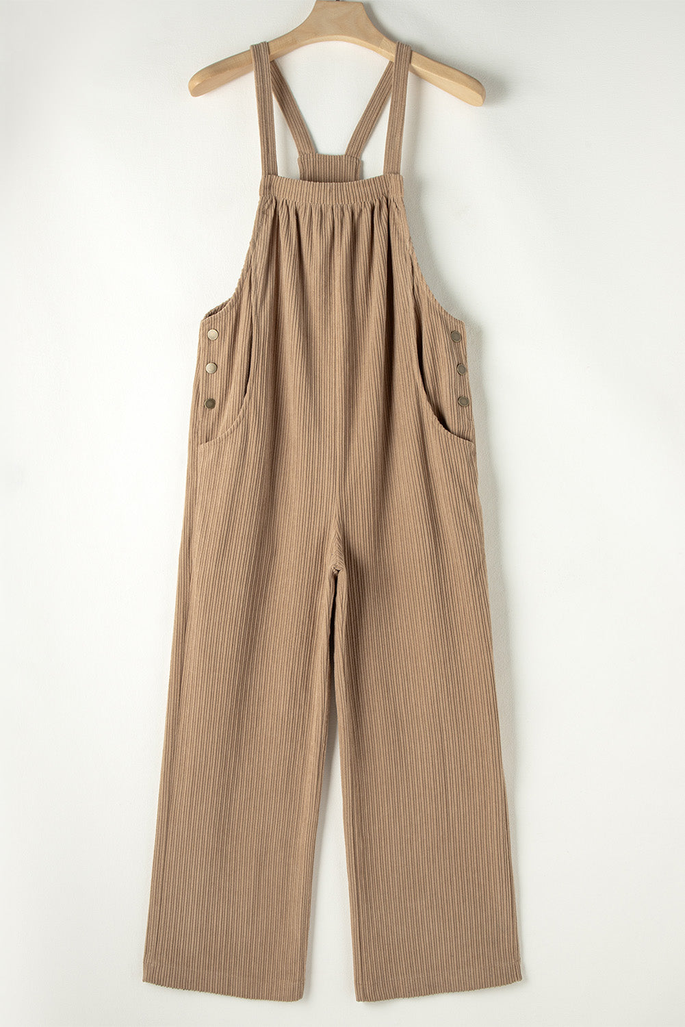 Corduroy Loose Fit Overall - Eolante Clothing